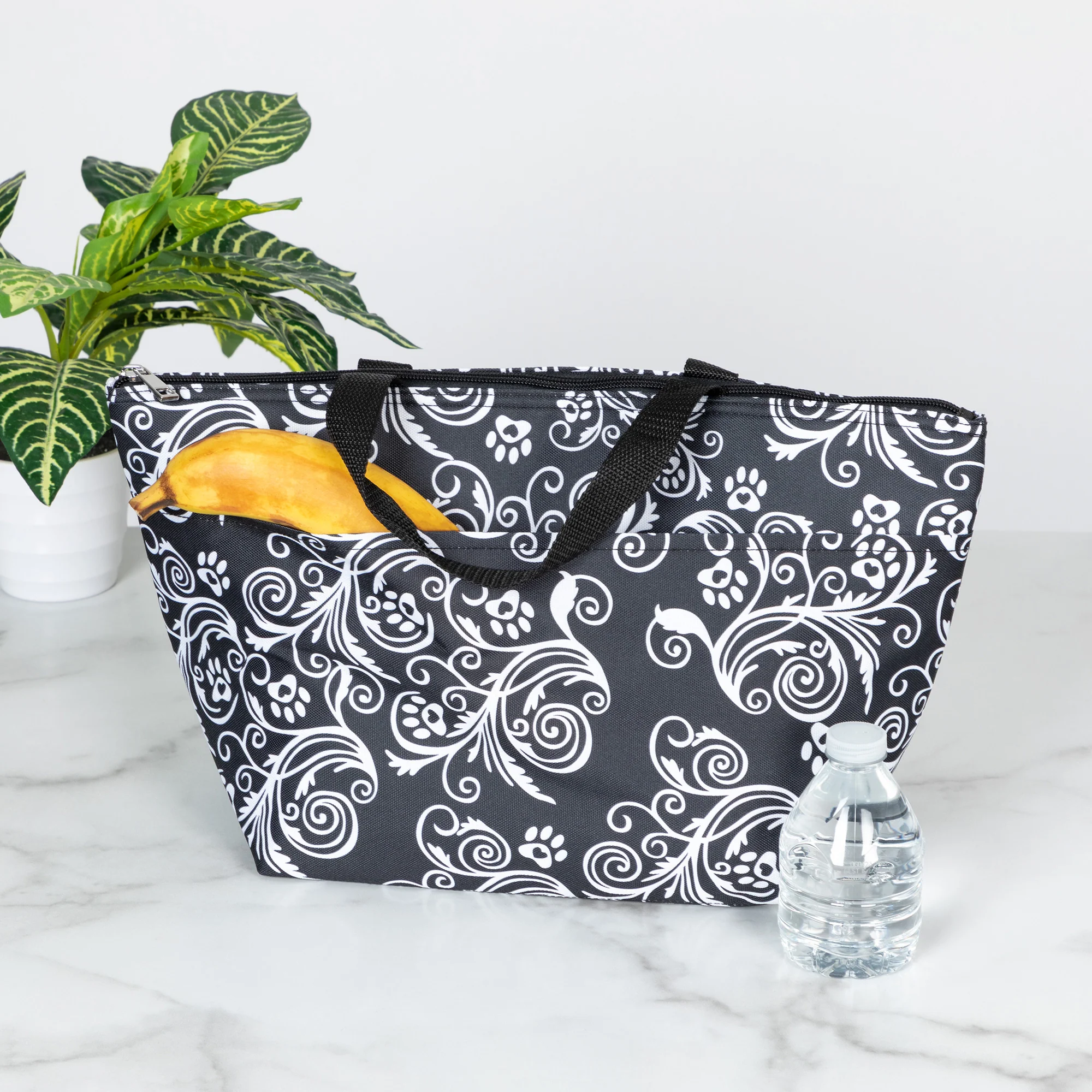 Paw Print Insulated Cooler Tote Bag - Image 4