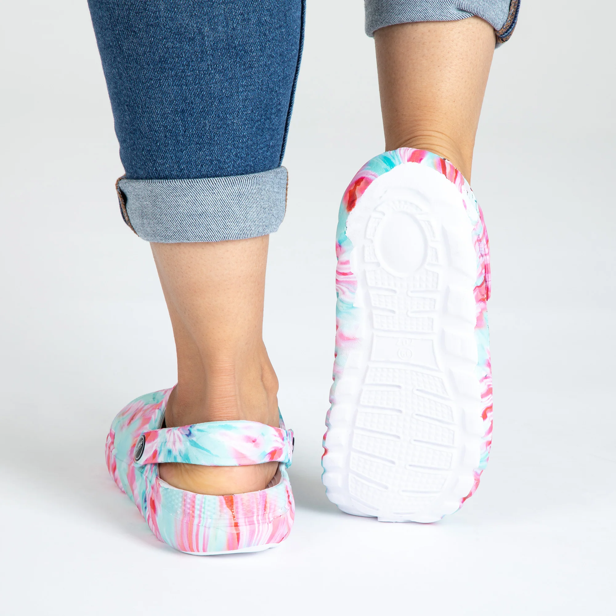 Tie-Dye Air Balance Clogs - Image 10