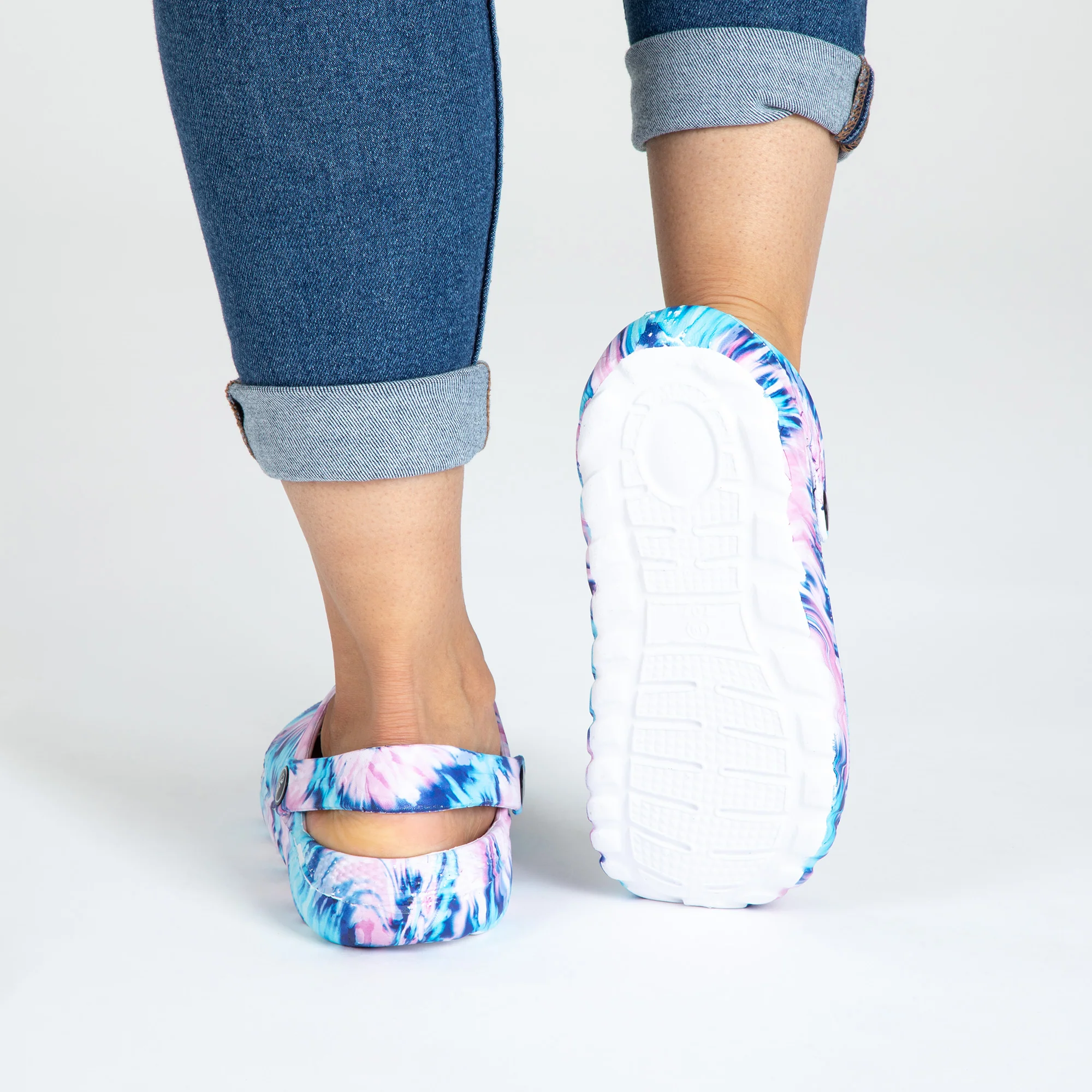 Tie-Dye Air Balance Clogs - Image 16