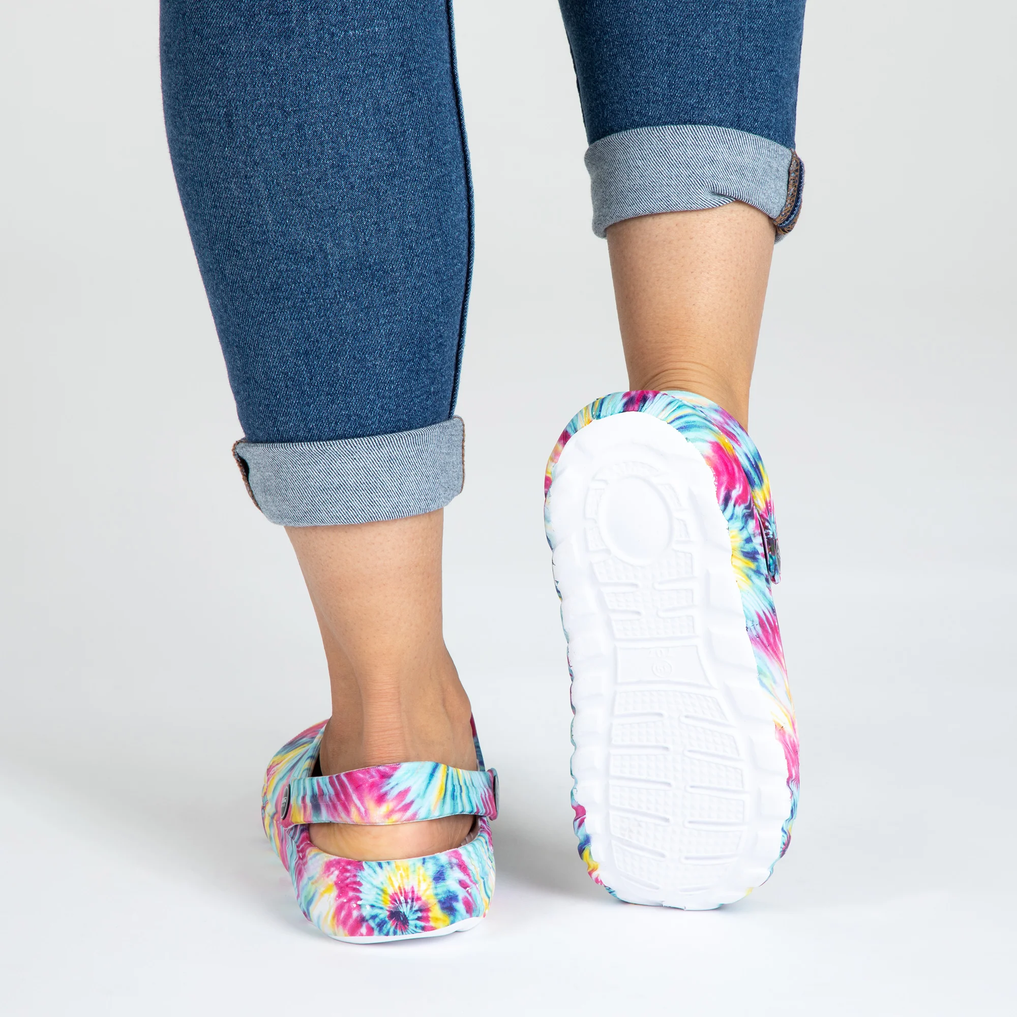 Tie-Dye Air Balance Clogs - Image 5