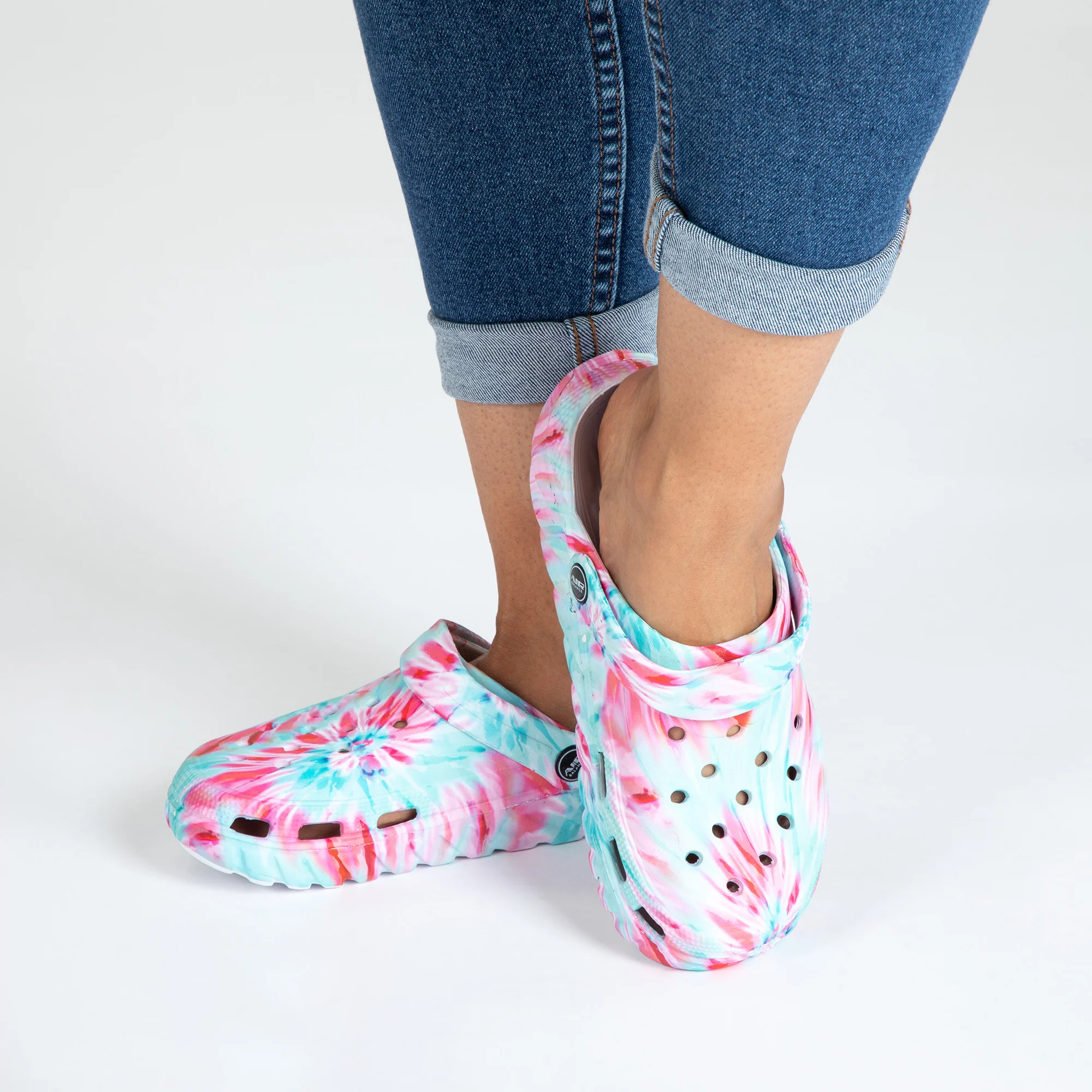 Tie-Dye Air Balance Clogs - Image 9
