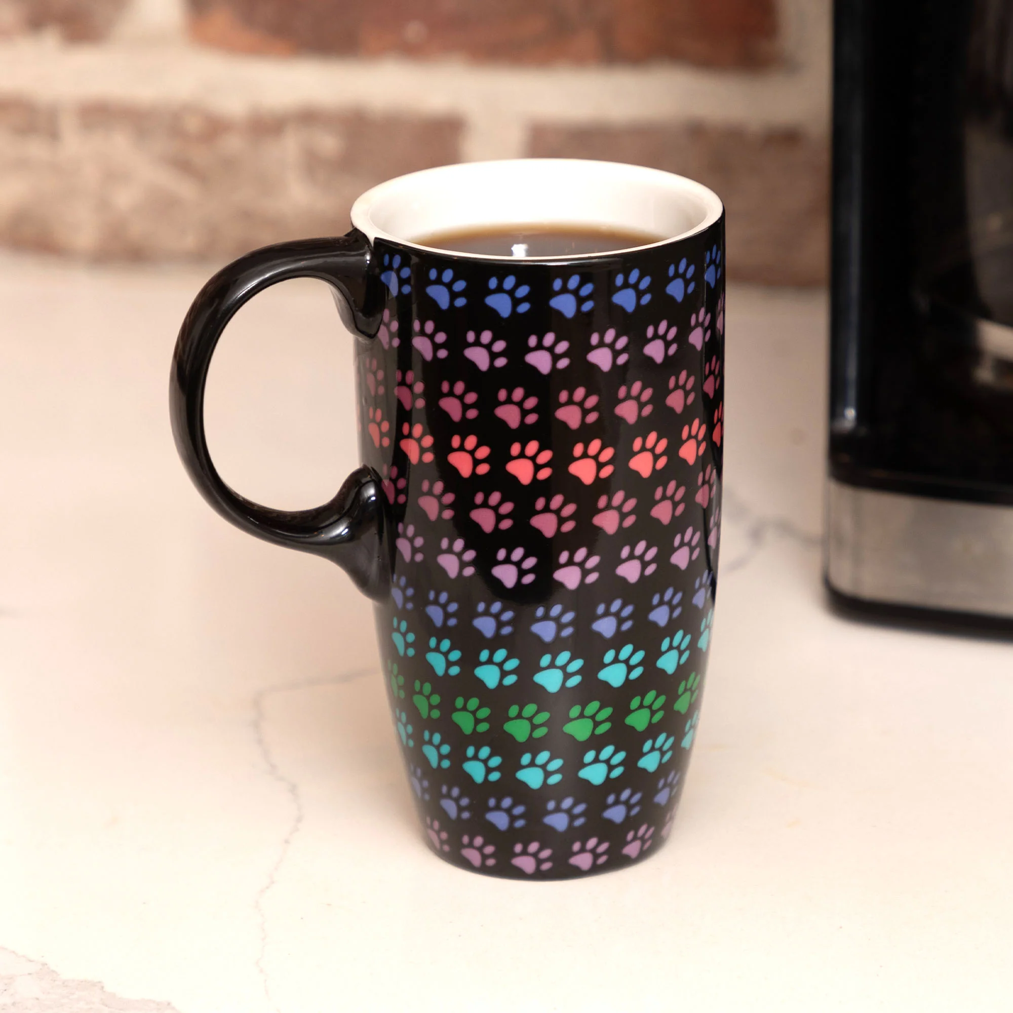 Paws & Prints Tall Ceramic Mug - Image 2