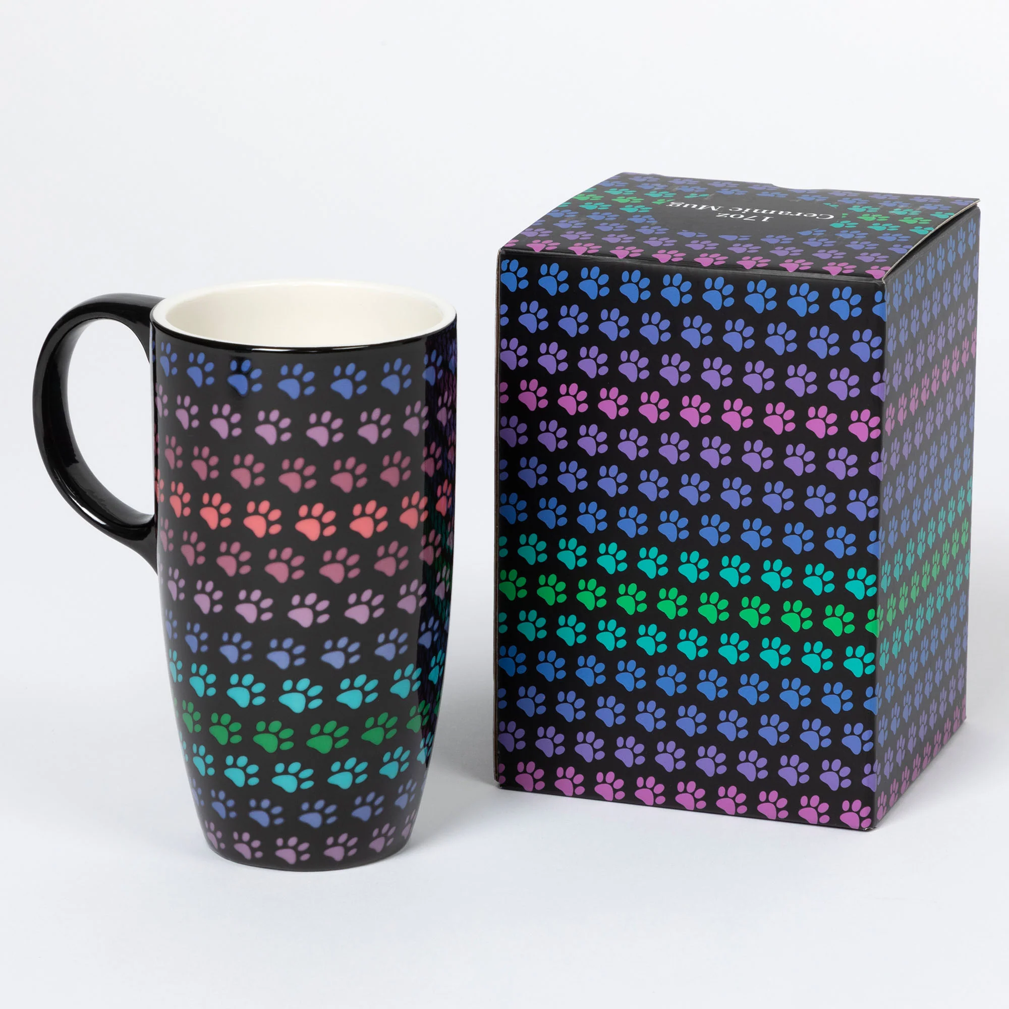 Paws & Prints Tall Ceramic Mug - Image 6