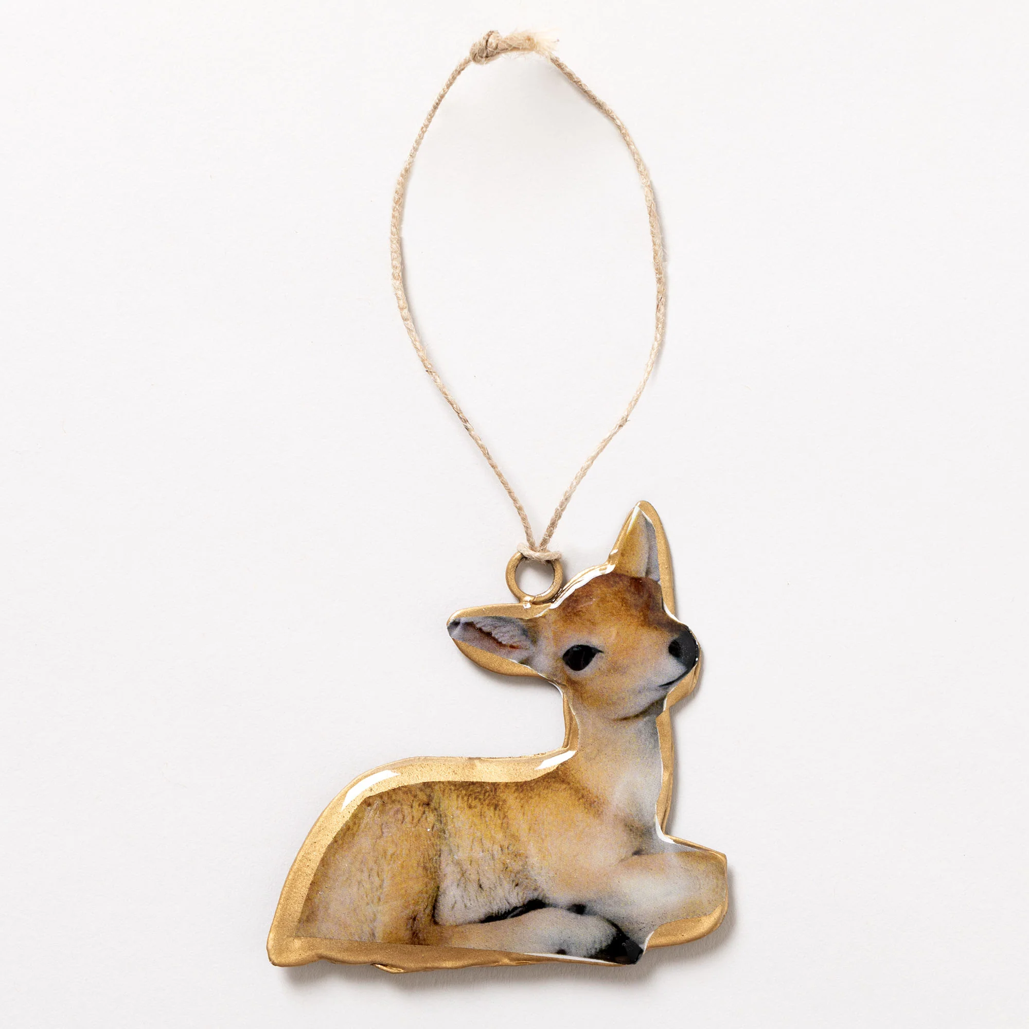 Love for Deer Metal Ornament - Image 3