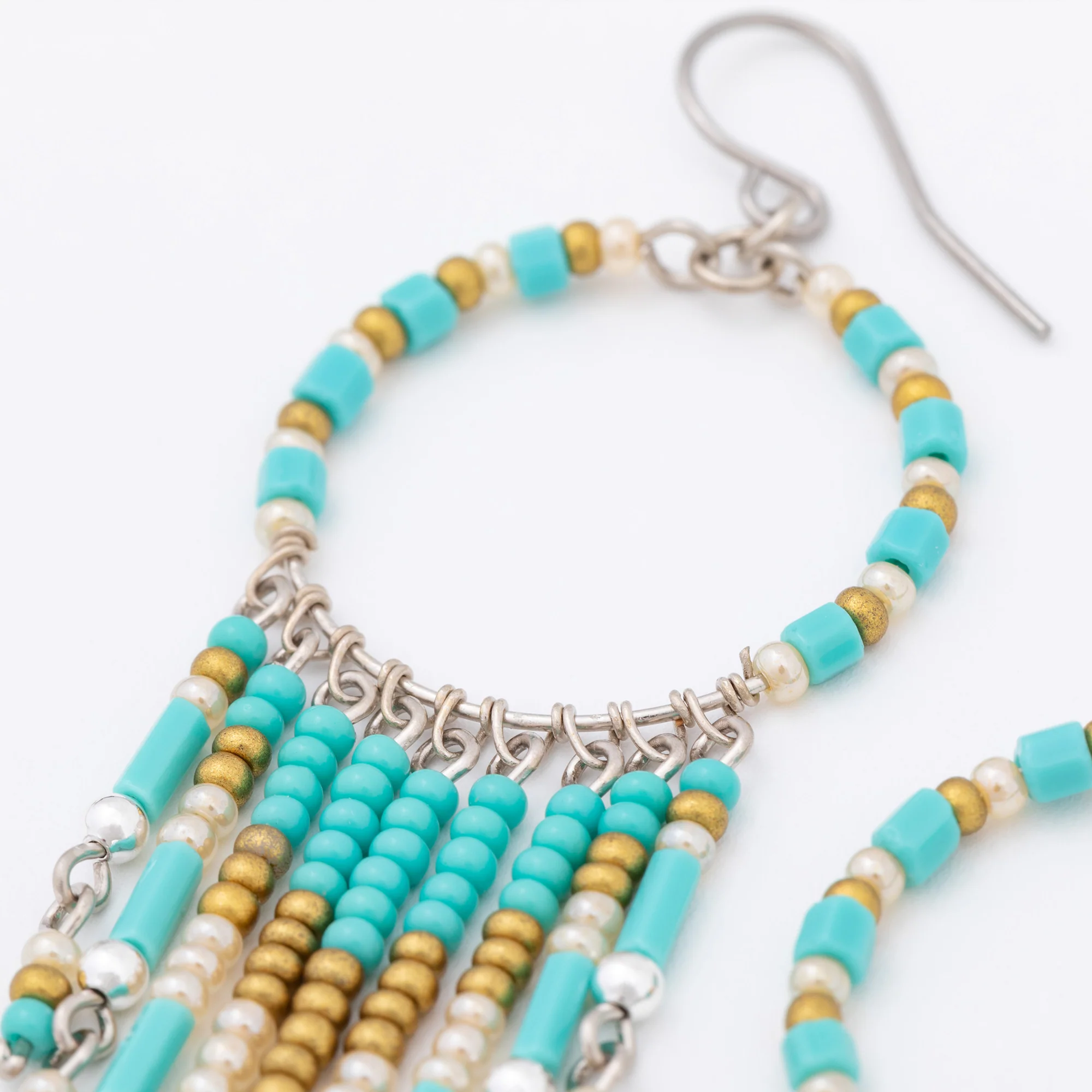 Southwest Spirit Beaded Earrings - Image 5