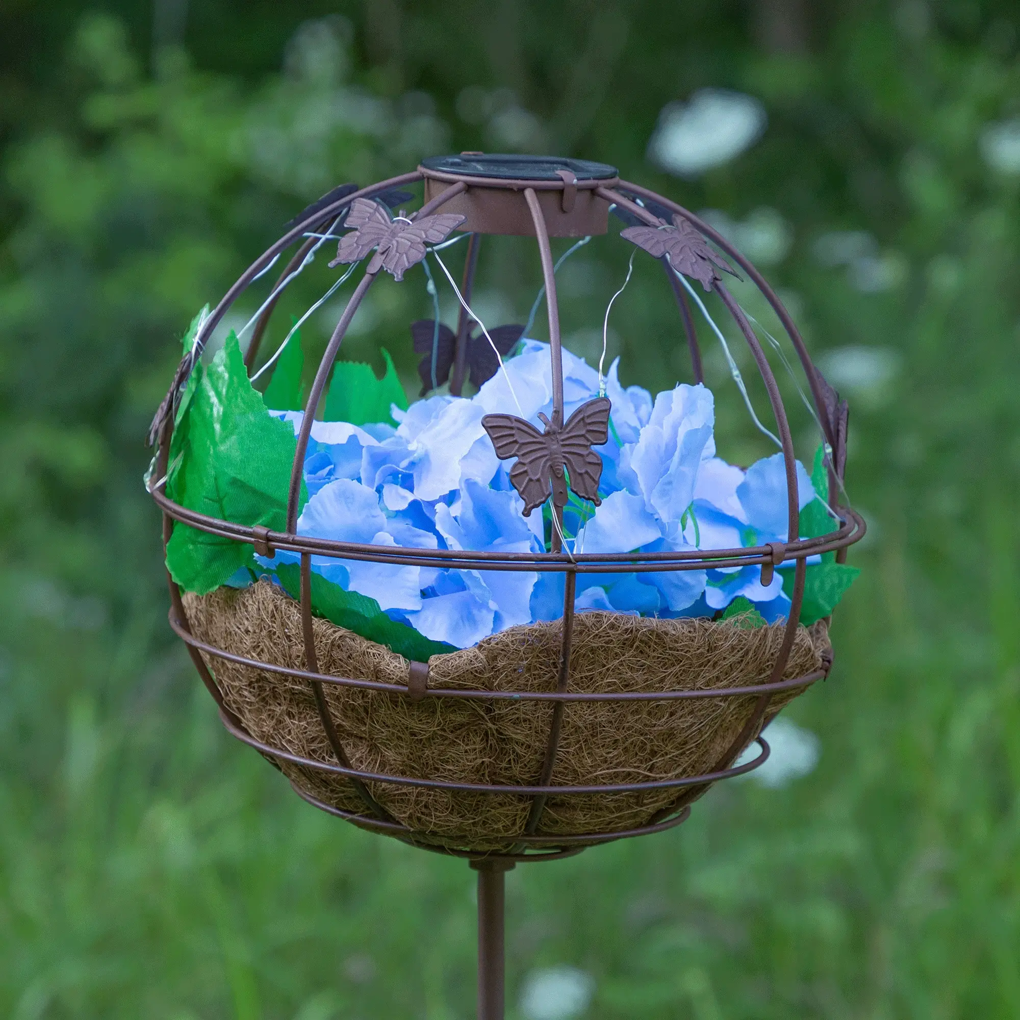 Garden Sphere Solar Planter - Image 11