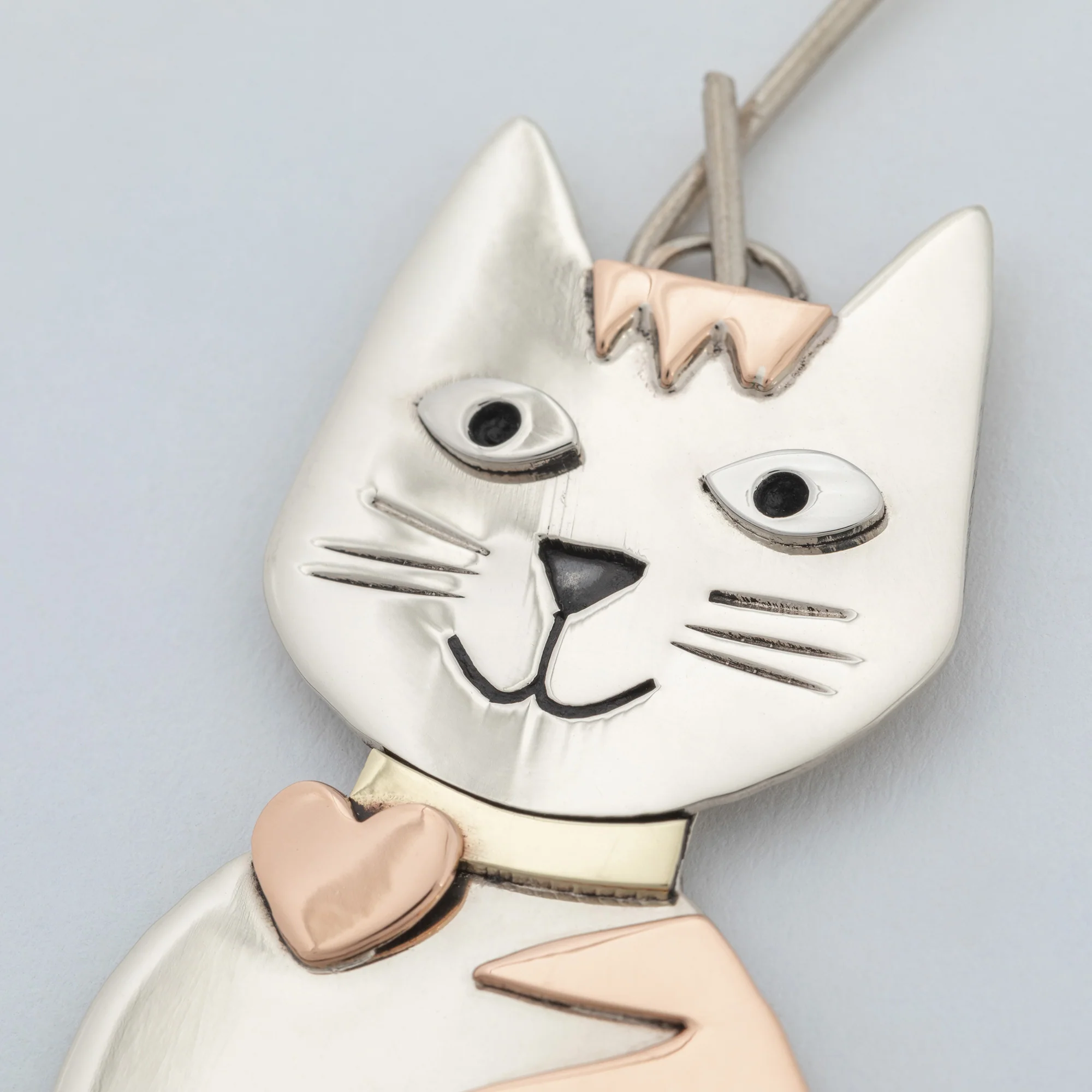 Whiskers & Stripes Cat Ornament - Image 3