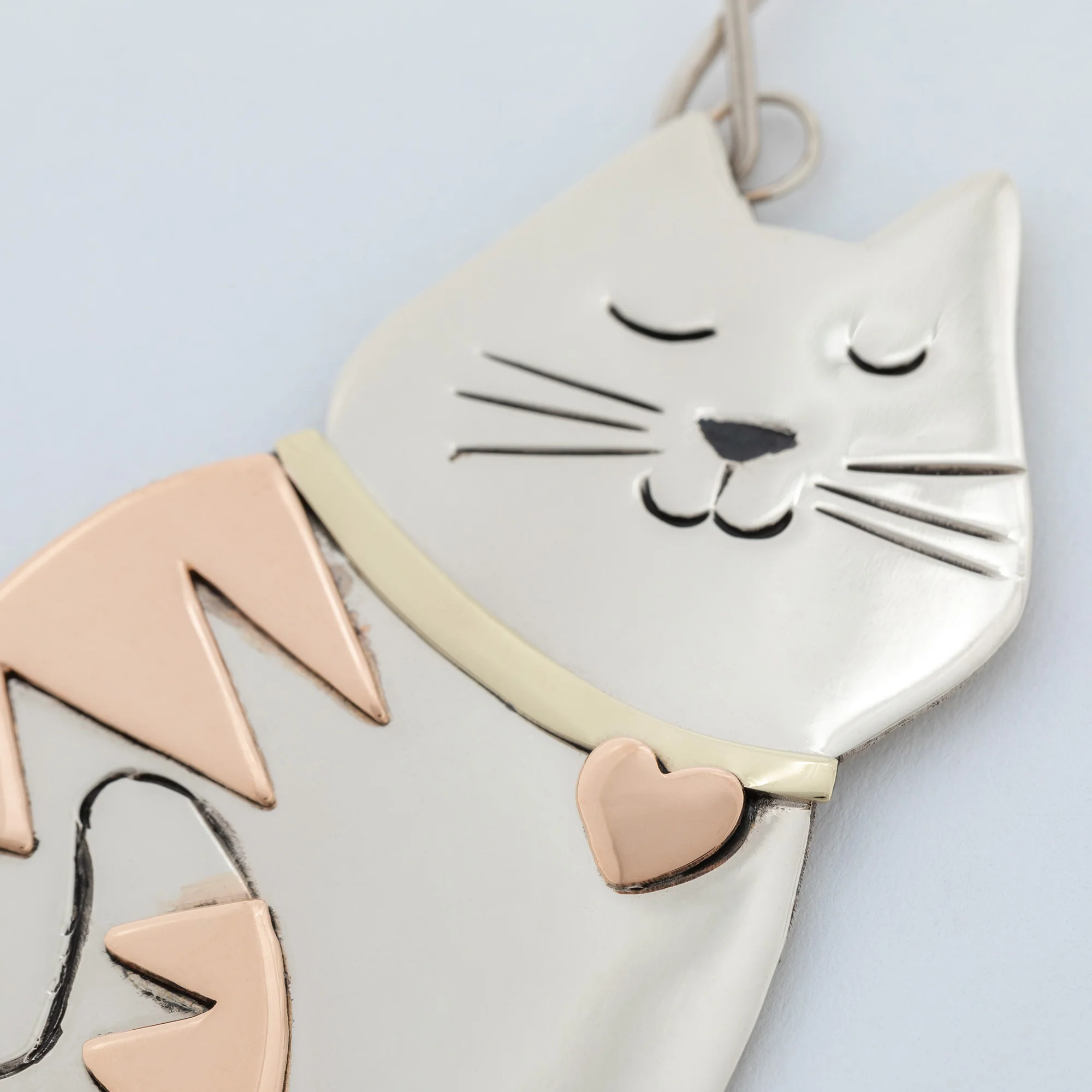 Whiskers & Stripes Cat Ornament - Image 7