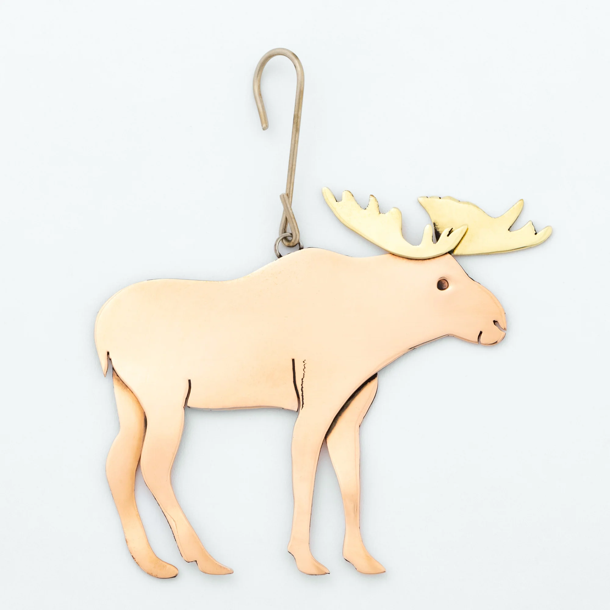 Moose Mixed Metal Ornament - Image 3