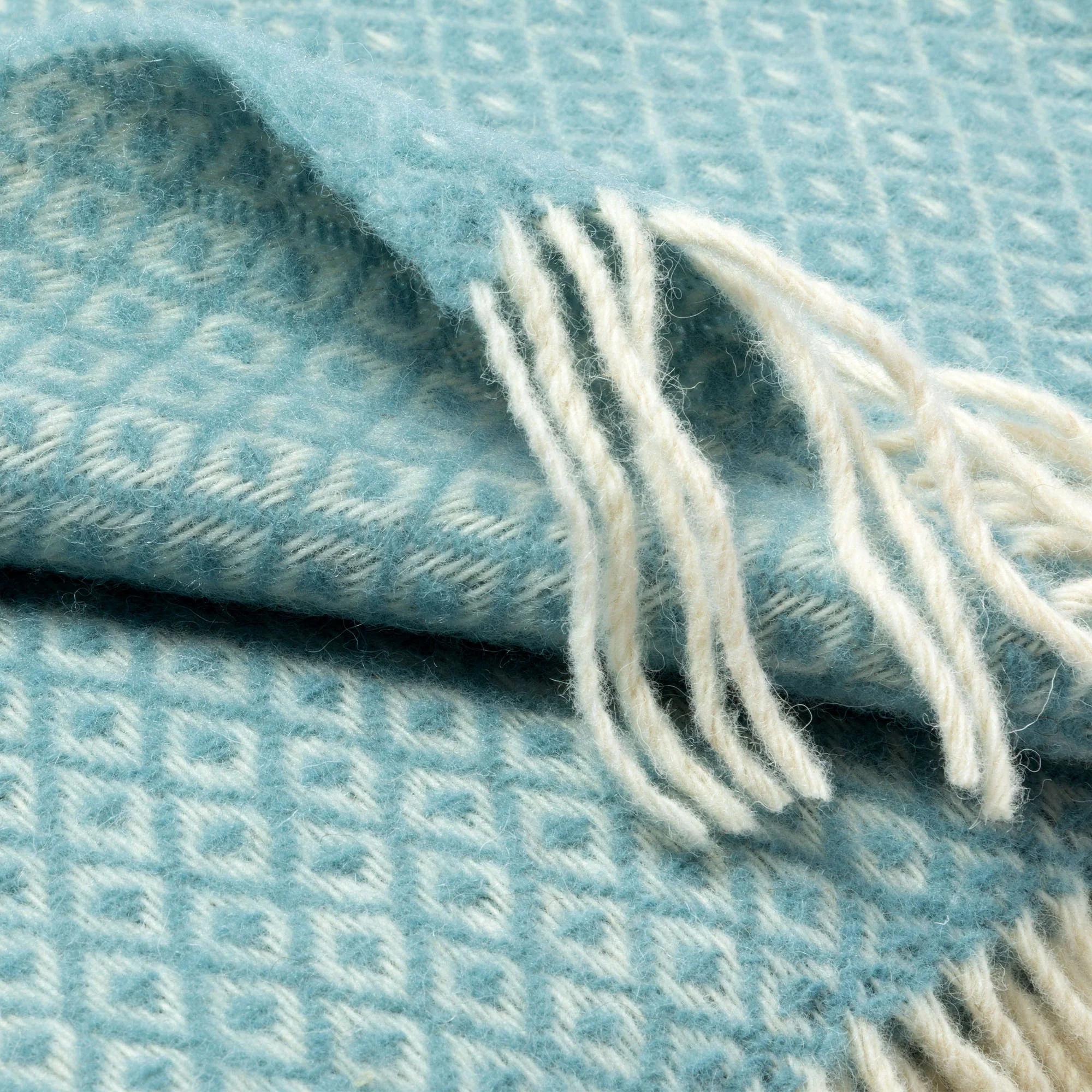 Ukrainian 100% Wool Fringed Throw Blanket - Image 21
