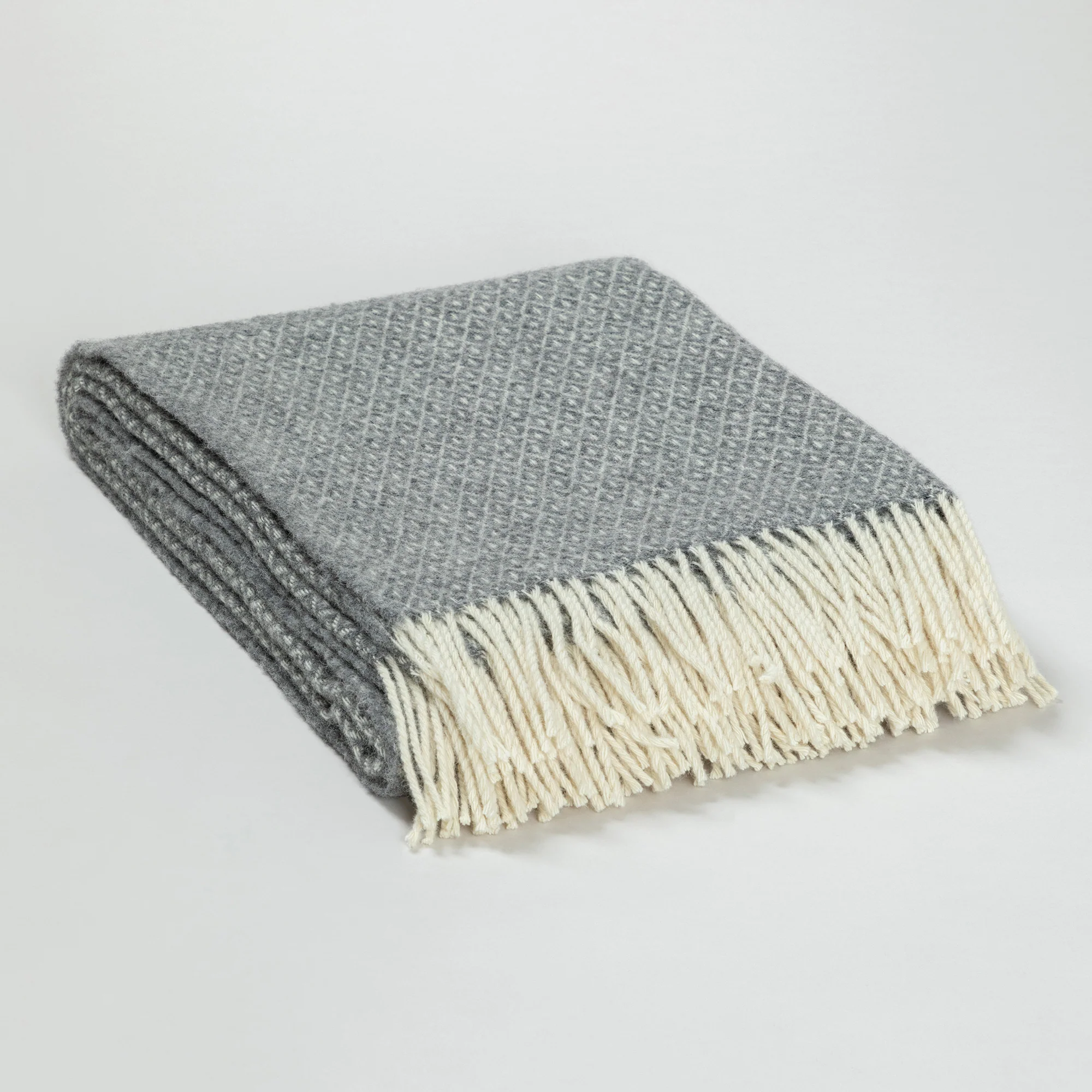 Ukrainian 100% Wool Fringed Throw Blanket - Image 32