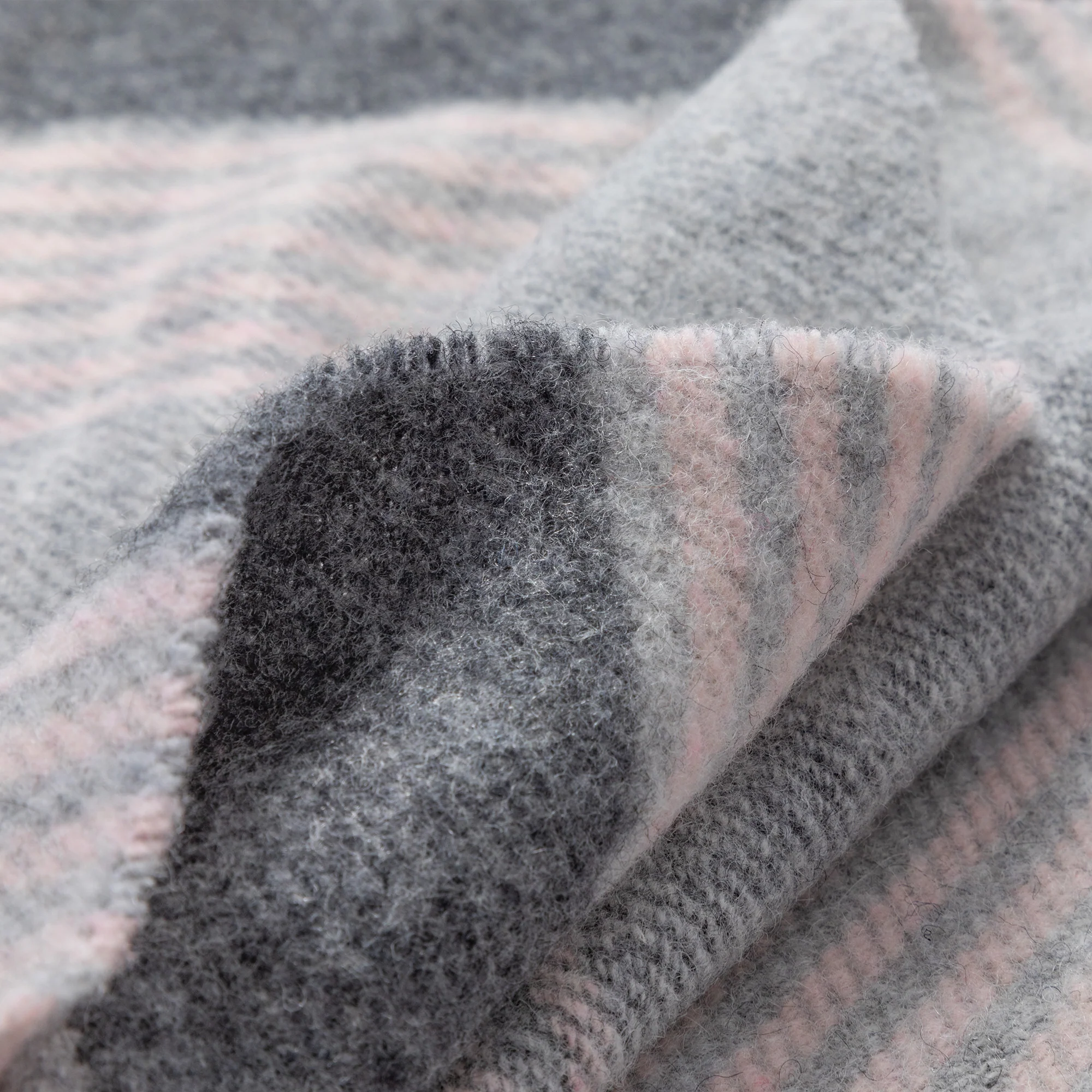 Ukrainian Merino Wool & Cashmere Plaid Shawl - Image 26