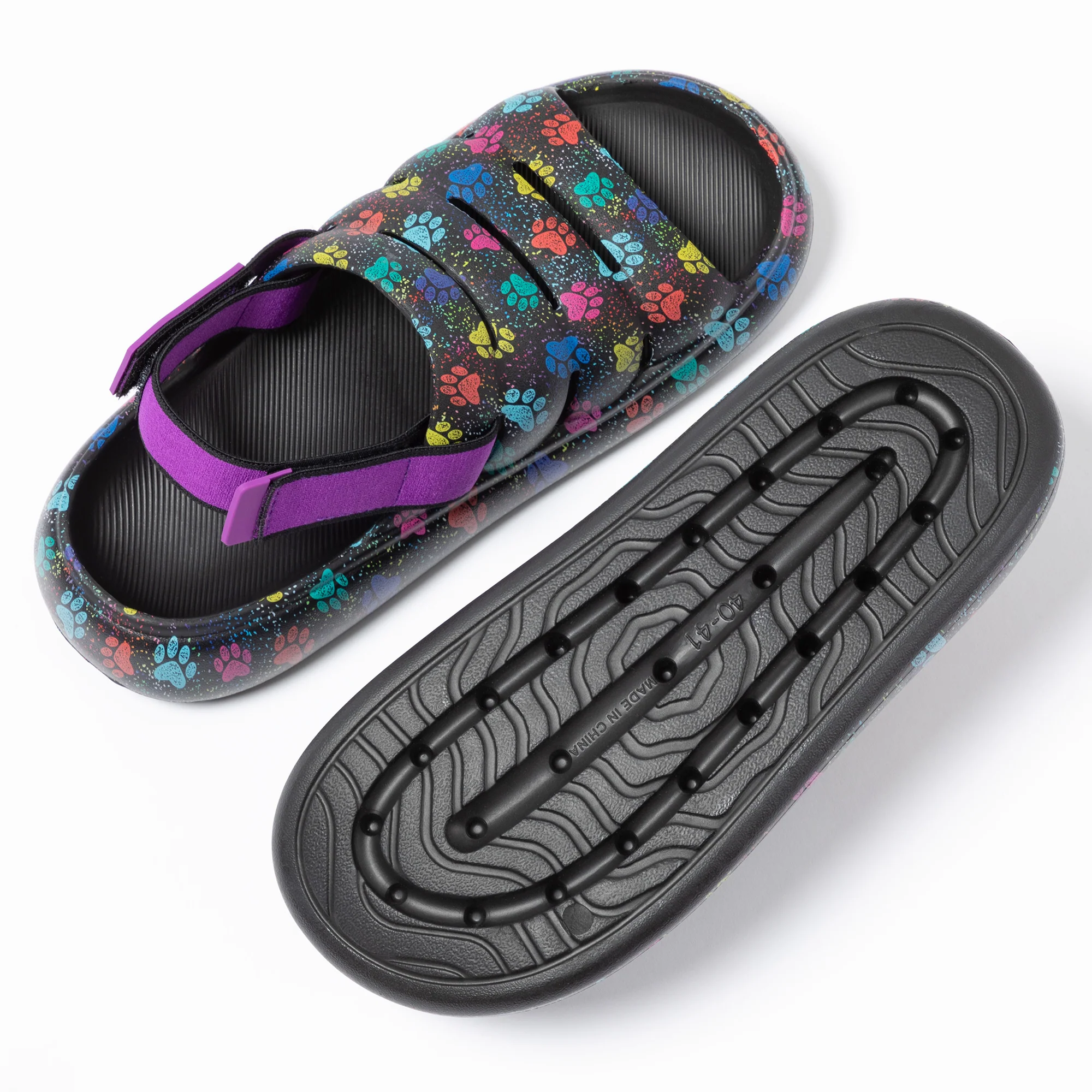 Paw Print Slingback Convertible Sandals - Image 10