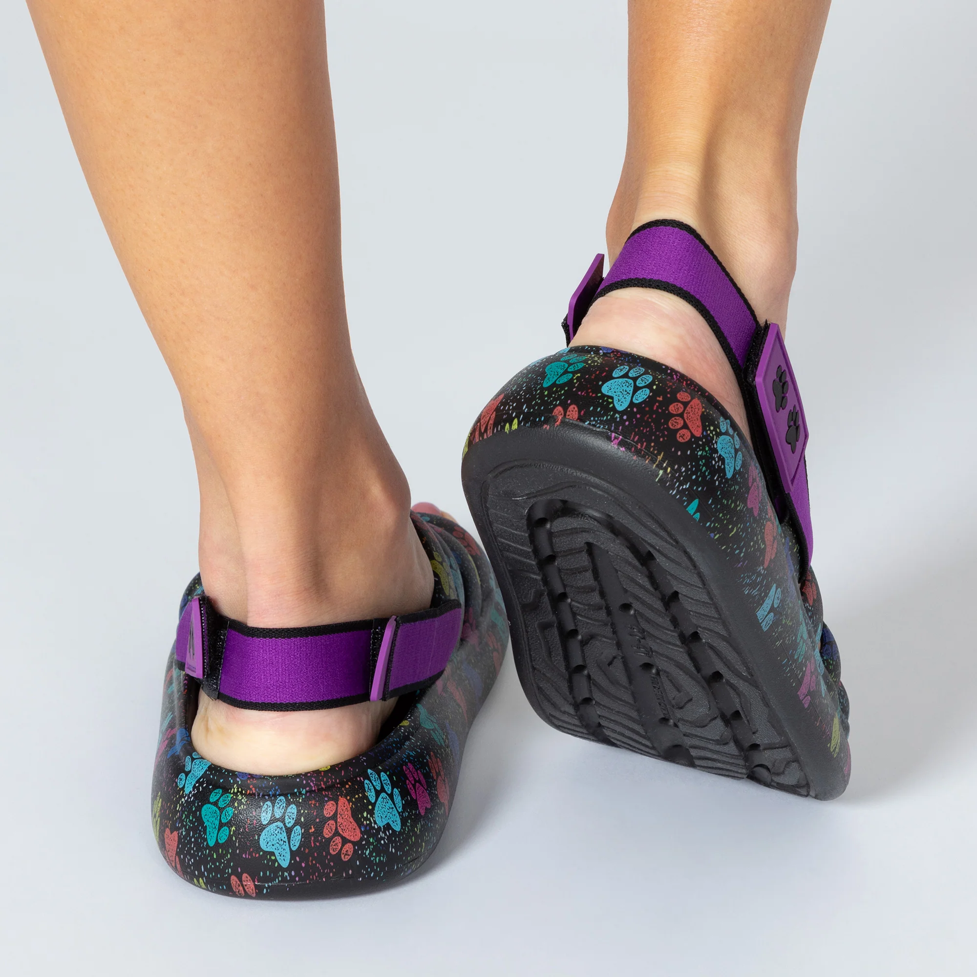 Paw Print Slingback Convertible Sandals - Image 3
