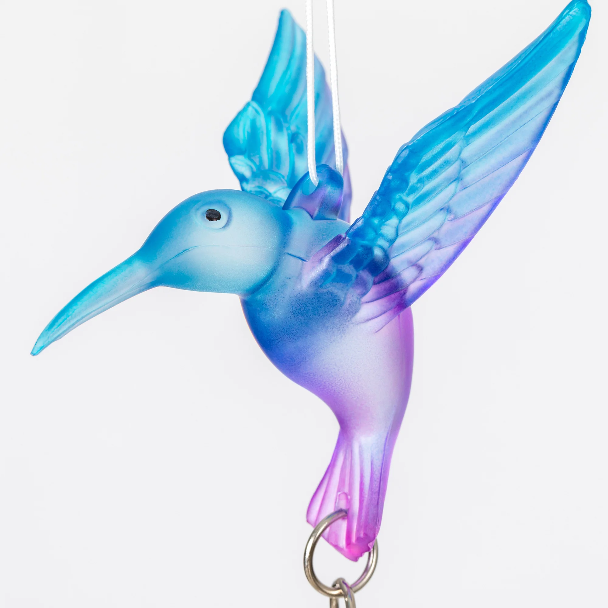 Rainbow of Hummingbirds Wind Chime - Image 2