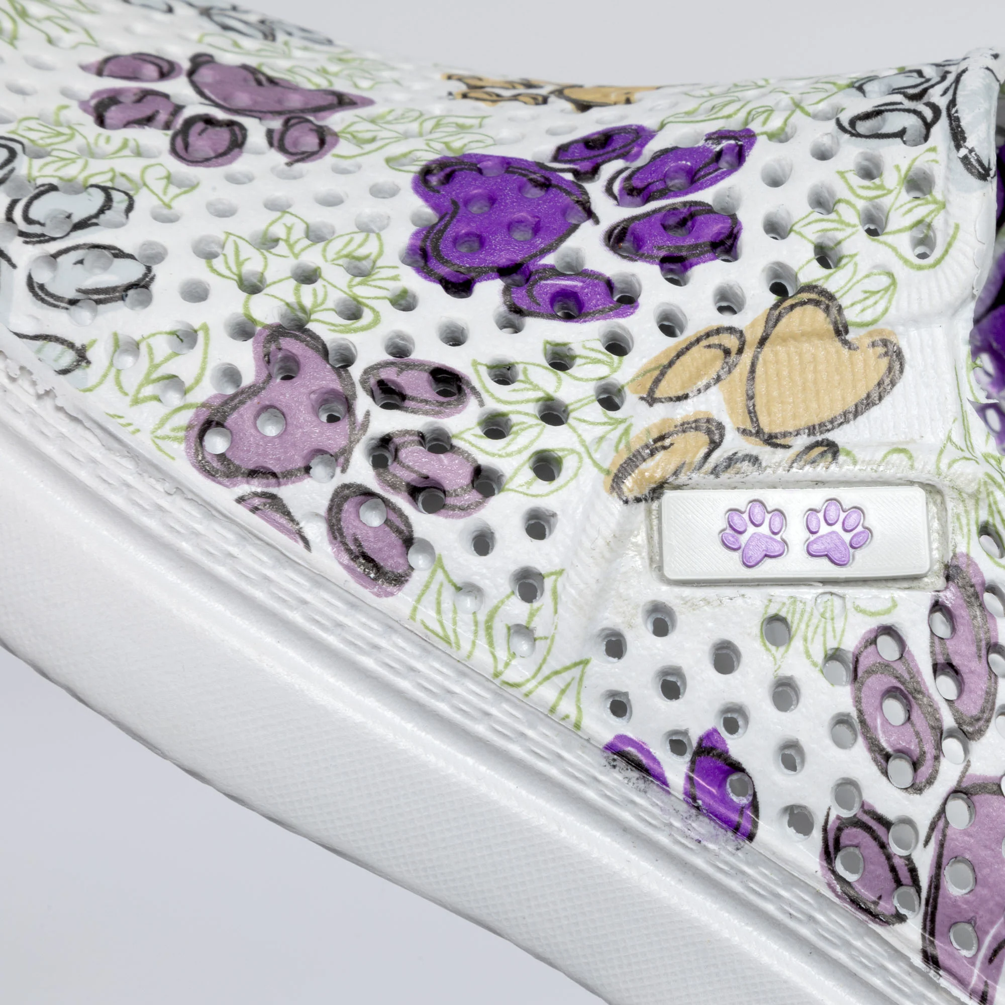 Paw Print Lightweight Slip-On Shoes - Image 13