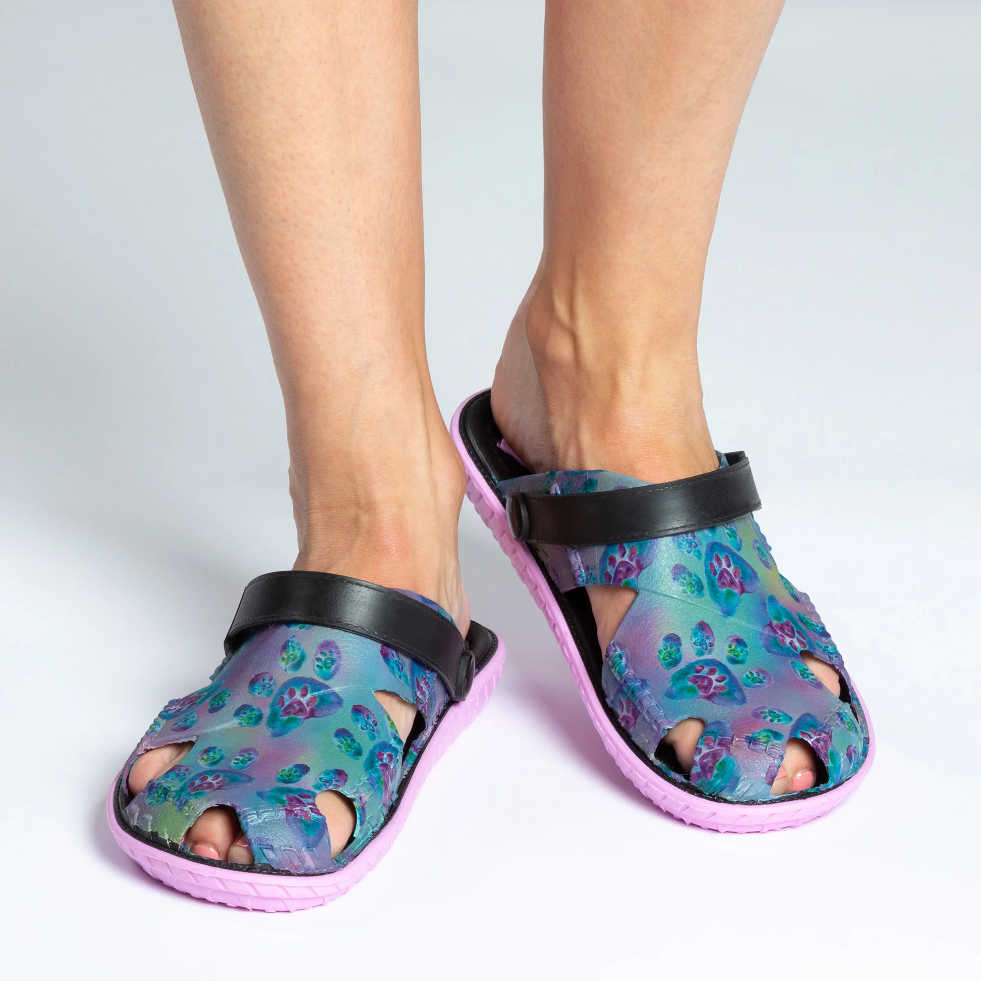 Paw Print Slingback Summer Sandals - Image 13