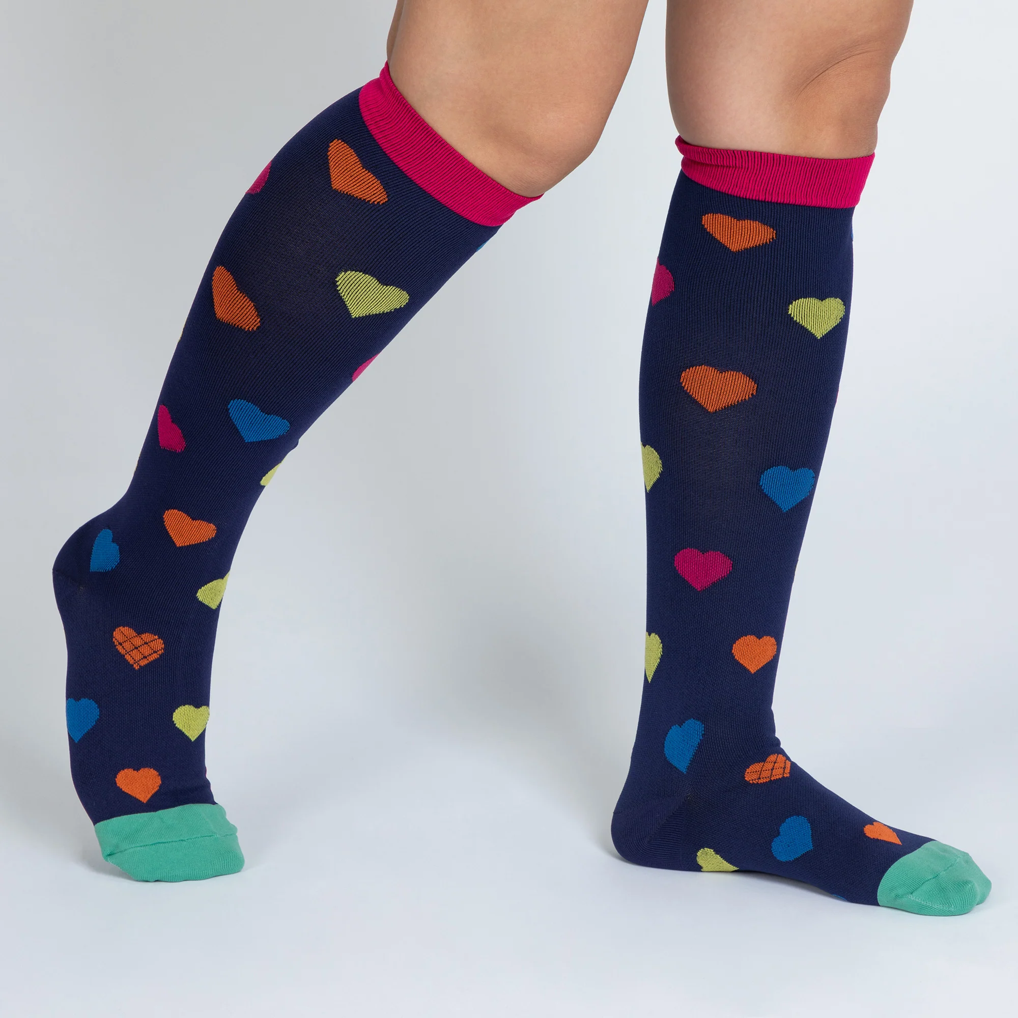 Fun Print No Slip Moderate Compression Socks - Image 13