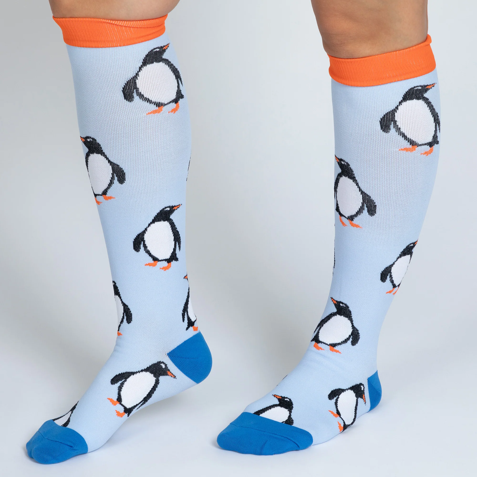 Fun Print No Slip Moderate Compression Socks - Image 7