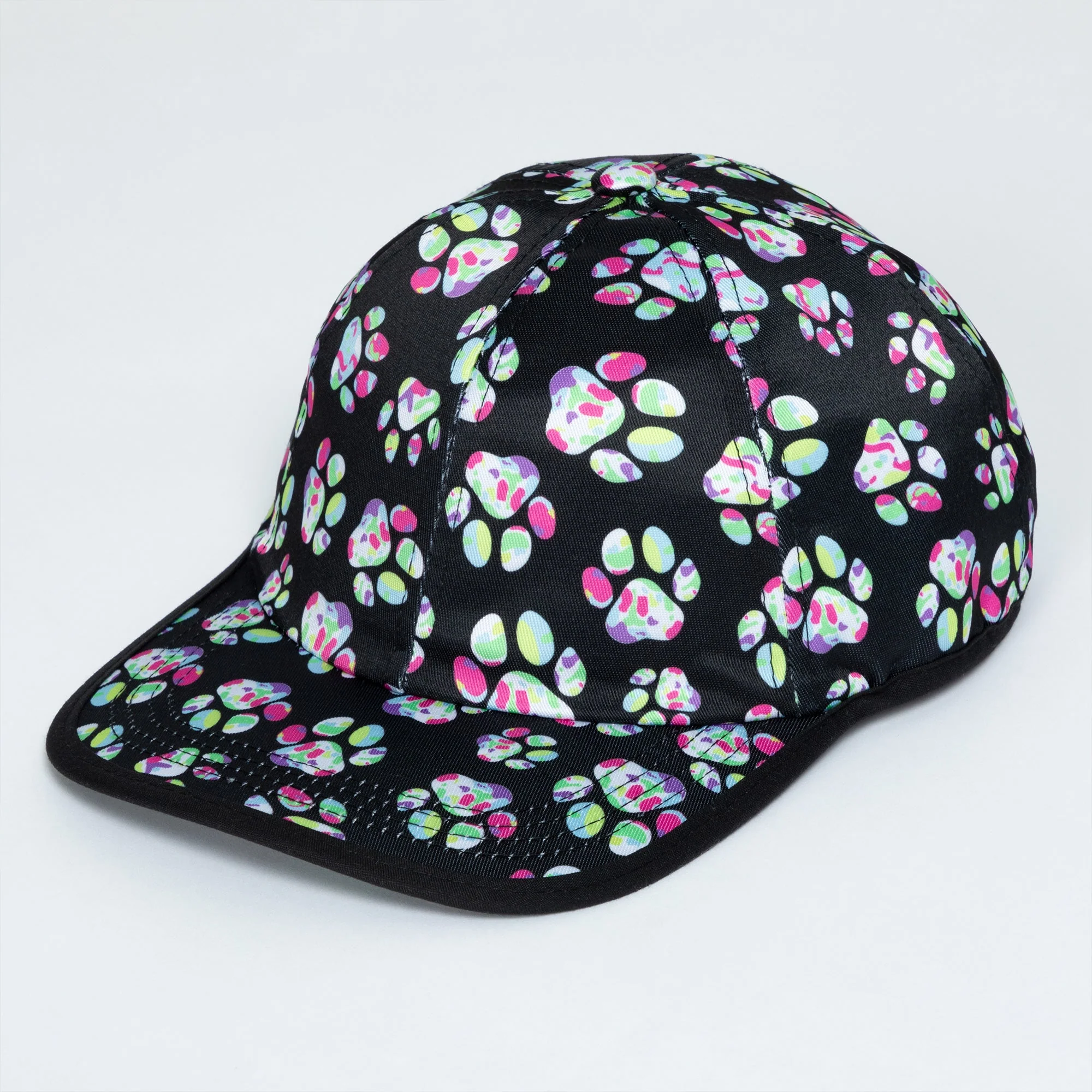 Colorful Paw Prints Baseball Hat - Image 9