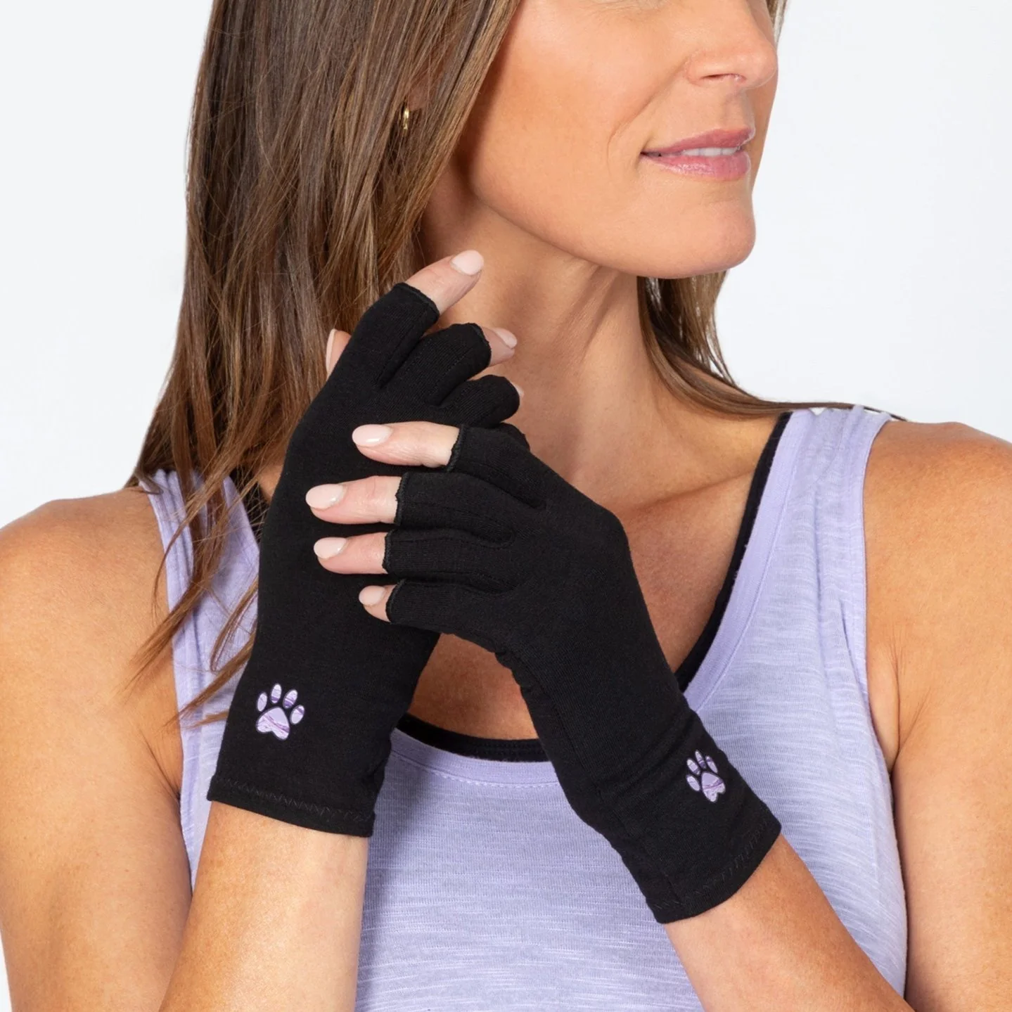 Paw Print Compression Gloves - Image 24