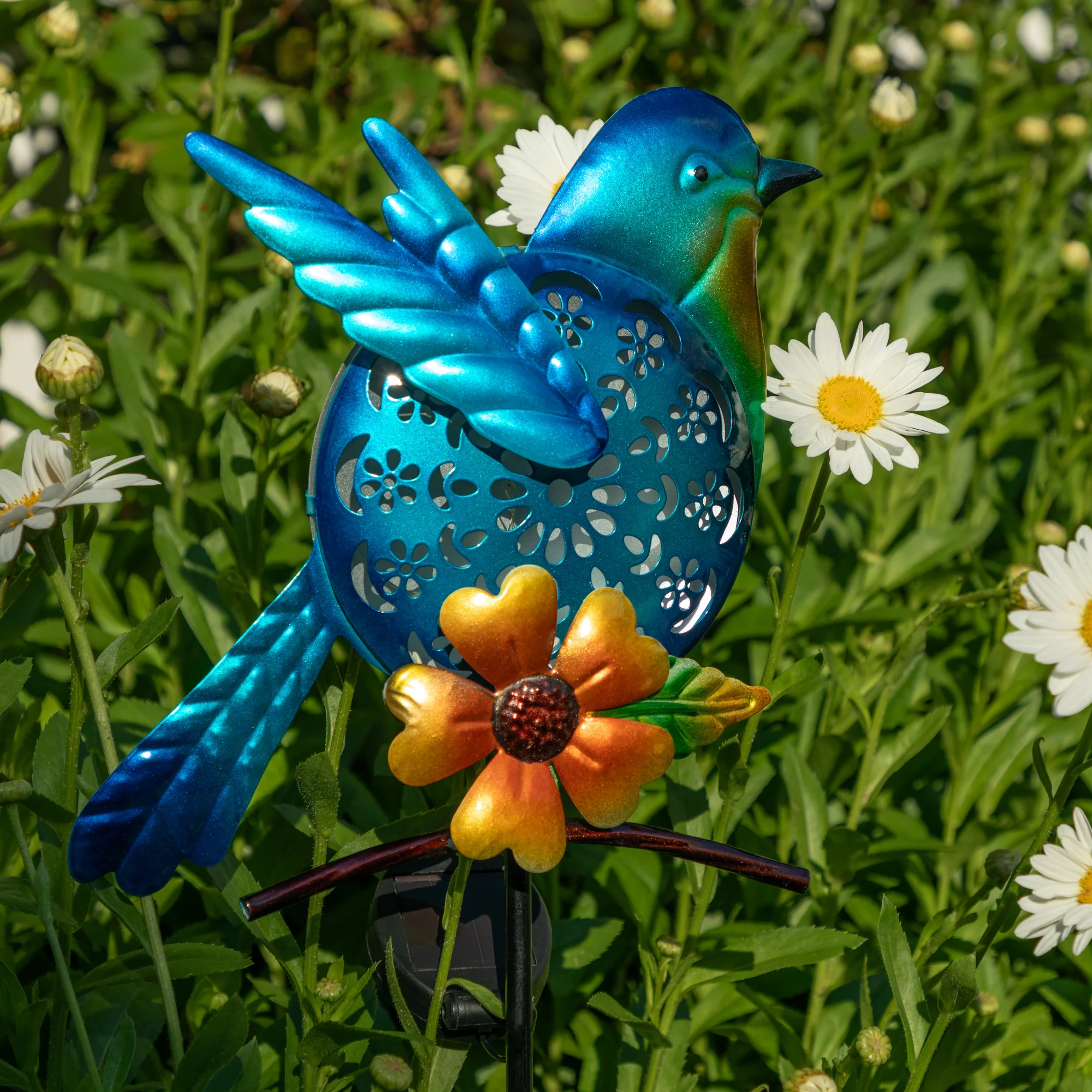 Tweeting Bird Solar Garden Stake - Image 13