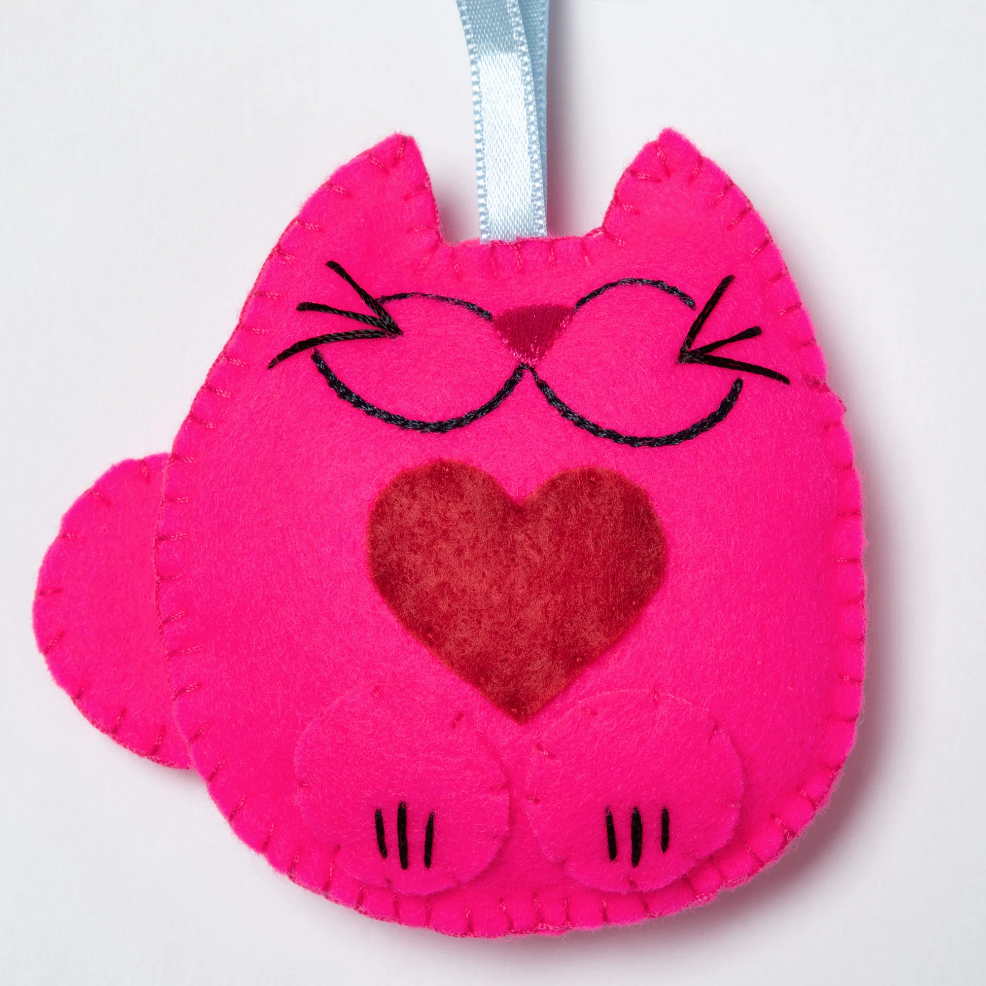 Stuffed Cat Ornaments - Set of 3 - Image 6
