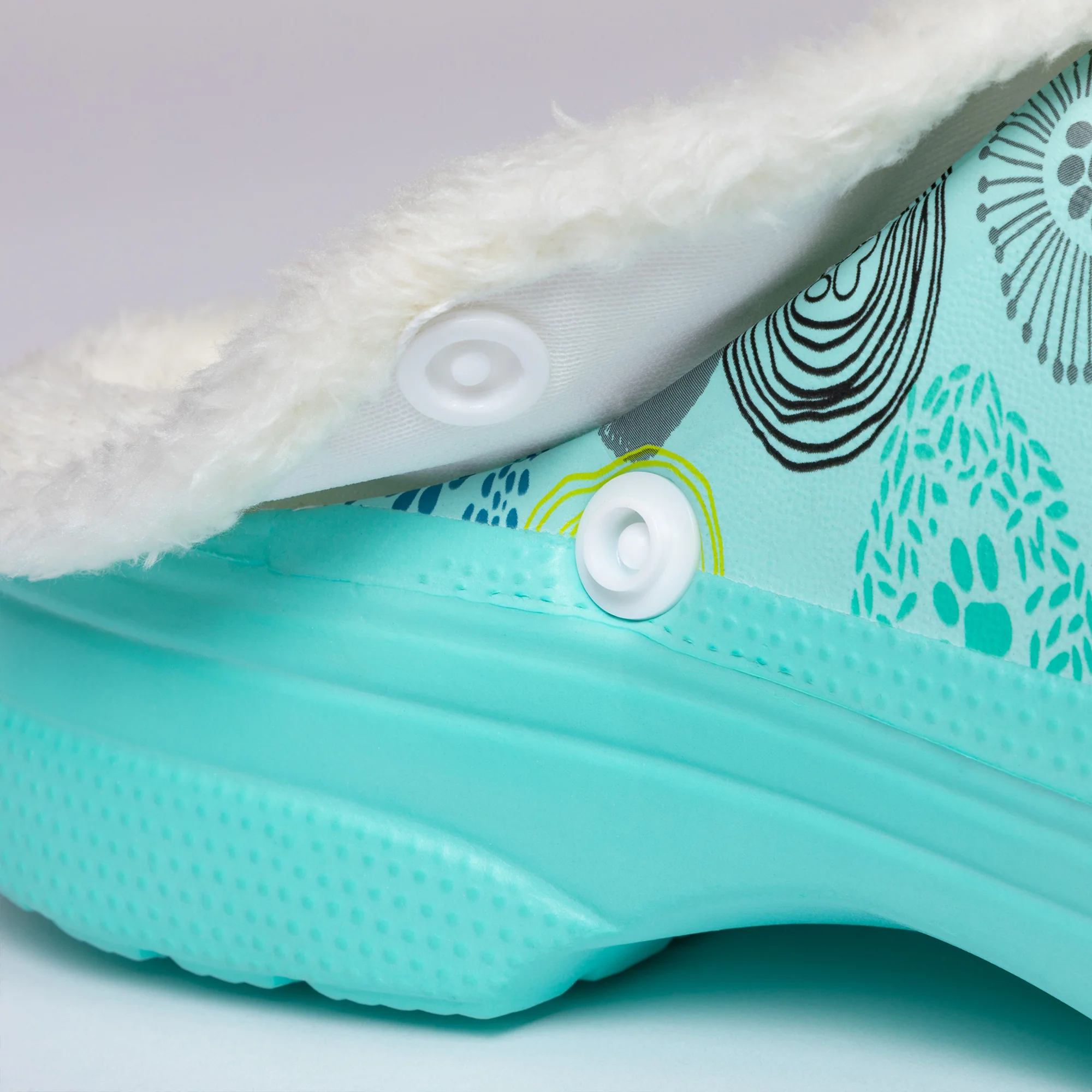 Paw Print Indoor/Outdoor Clog Slipper Shoes - Image 10