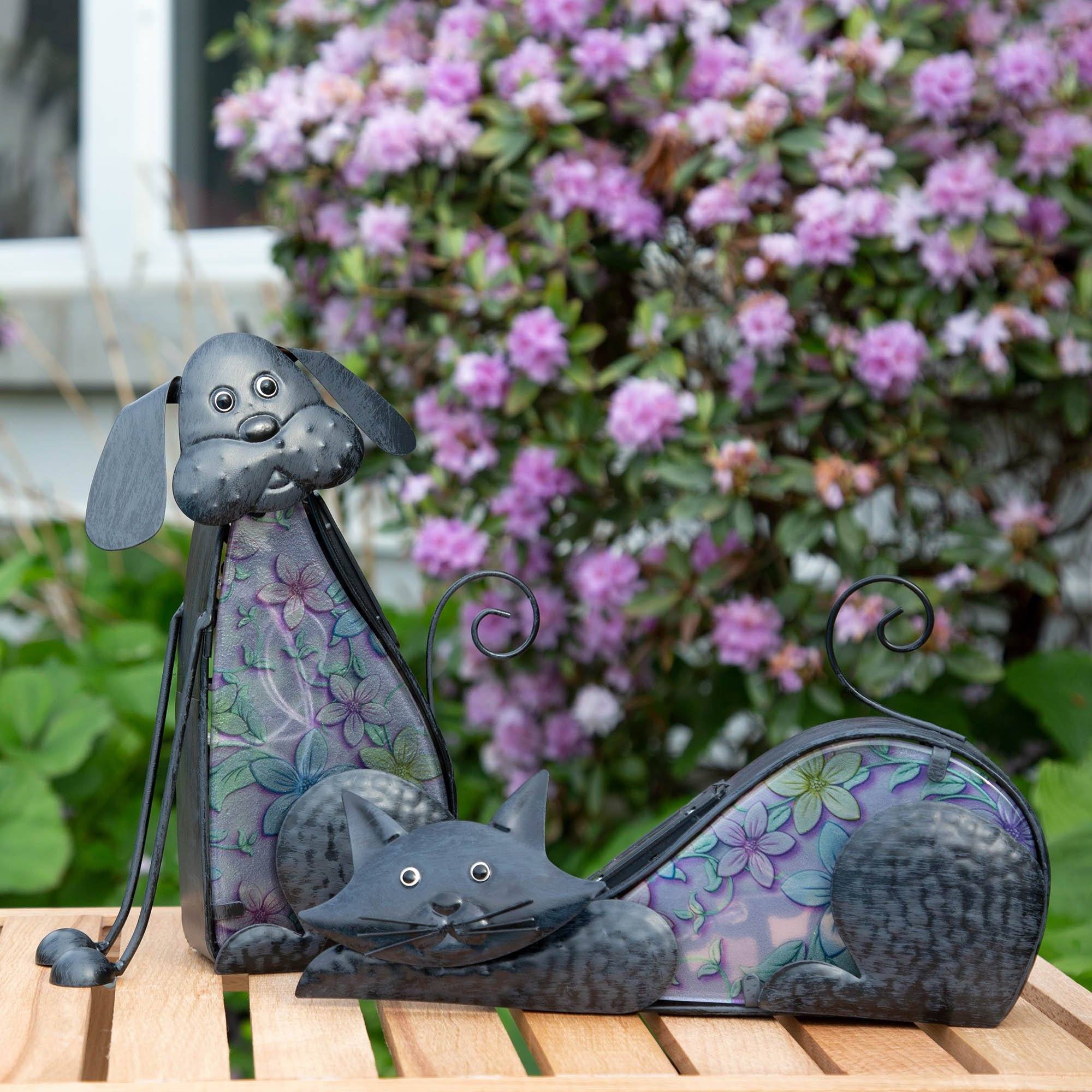 Floral Pet Outdoor Solar Light - Image 10