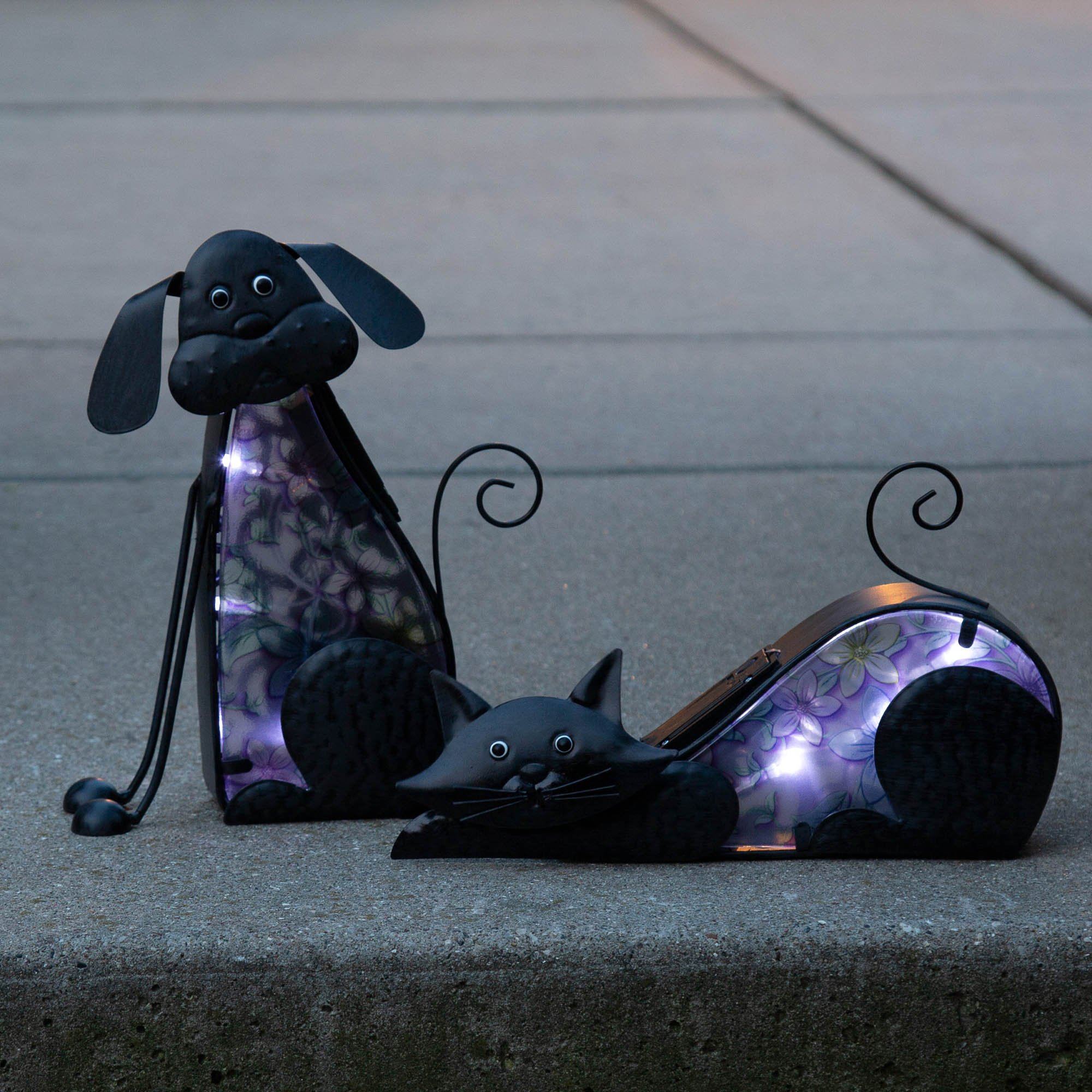 Floral Pet Outdoor Solar Light - Image 9