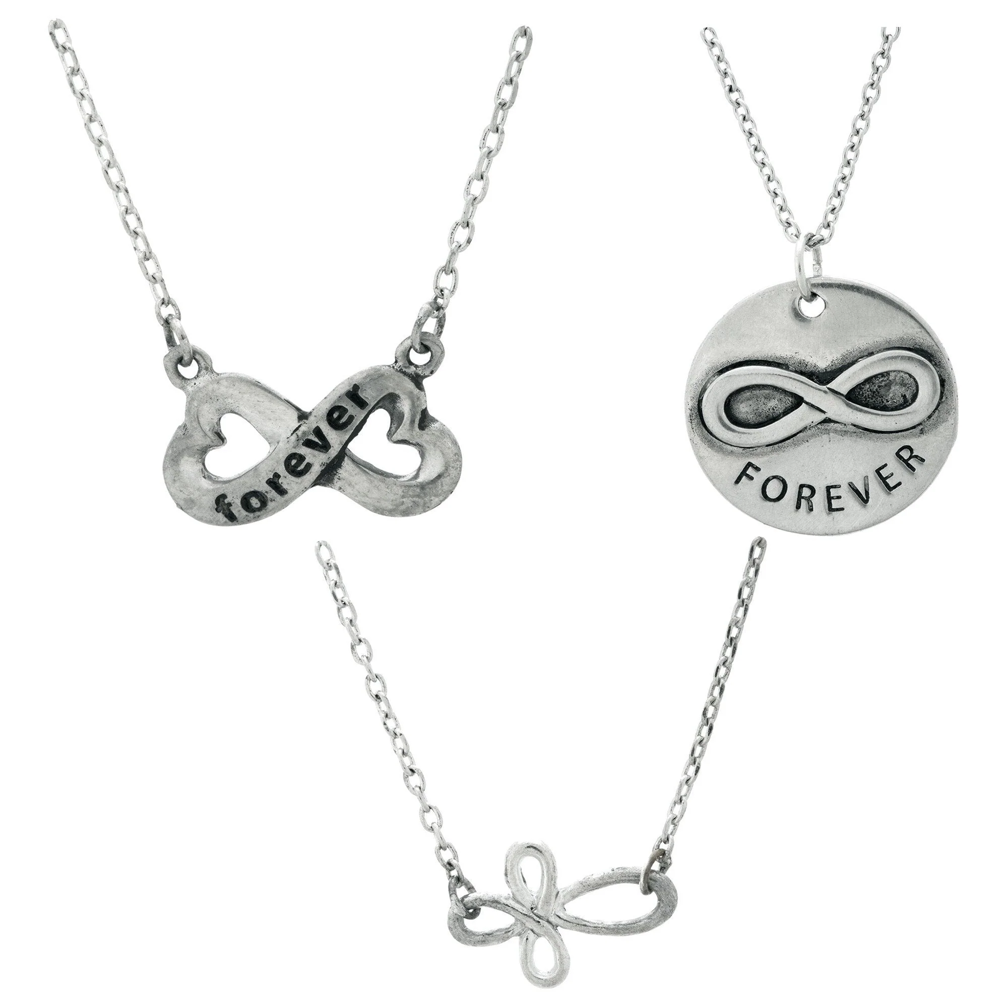 Infinite Strength of Love Pewter Necklace - Image 6