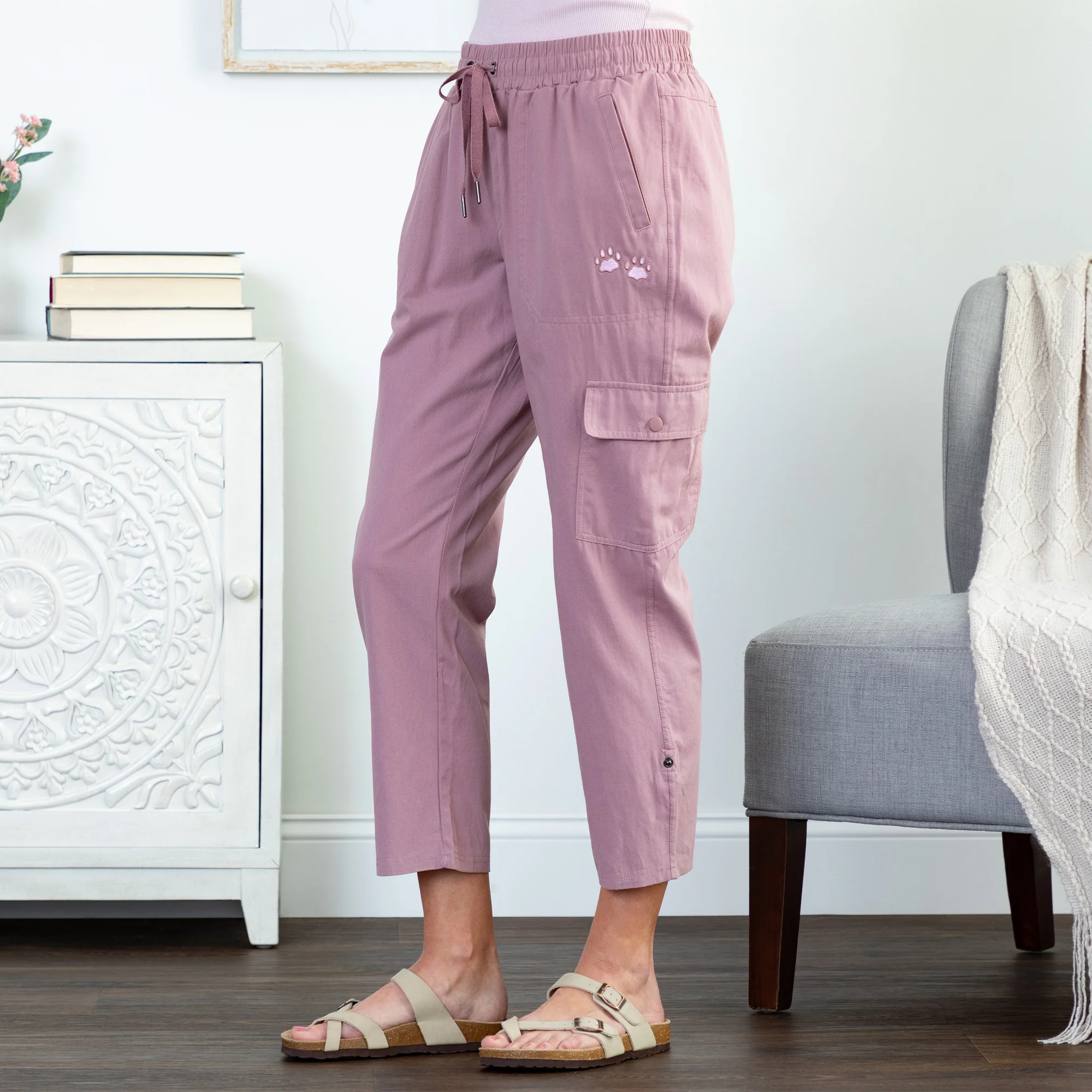 Paw Print Convertible Pants - Image 2
