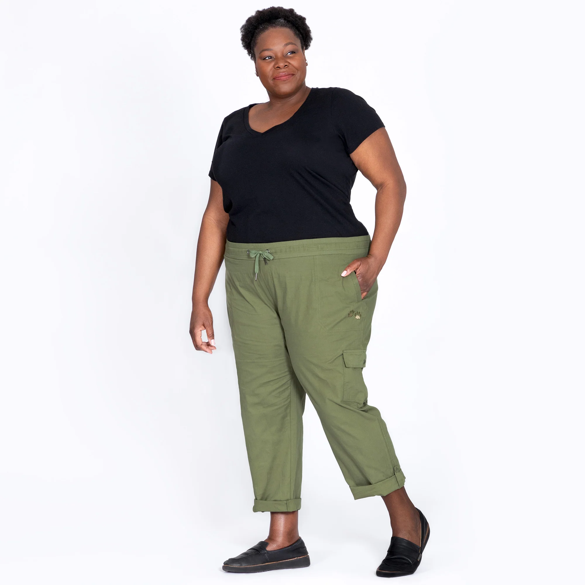 Paw Print Convertible Pants - Image 38