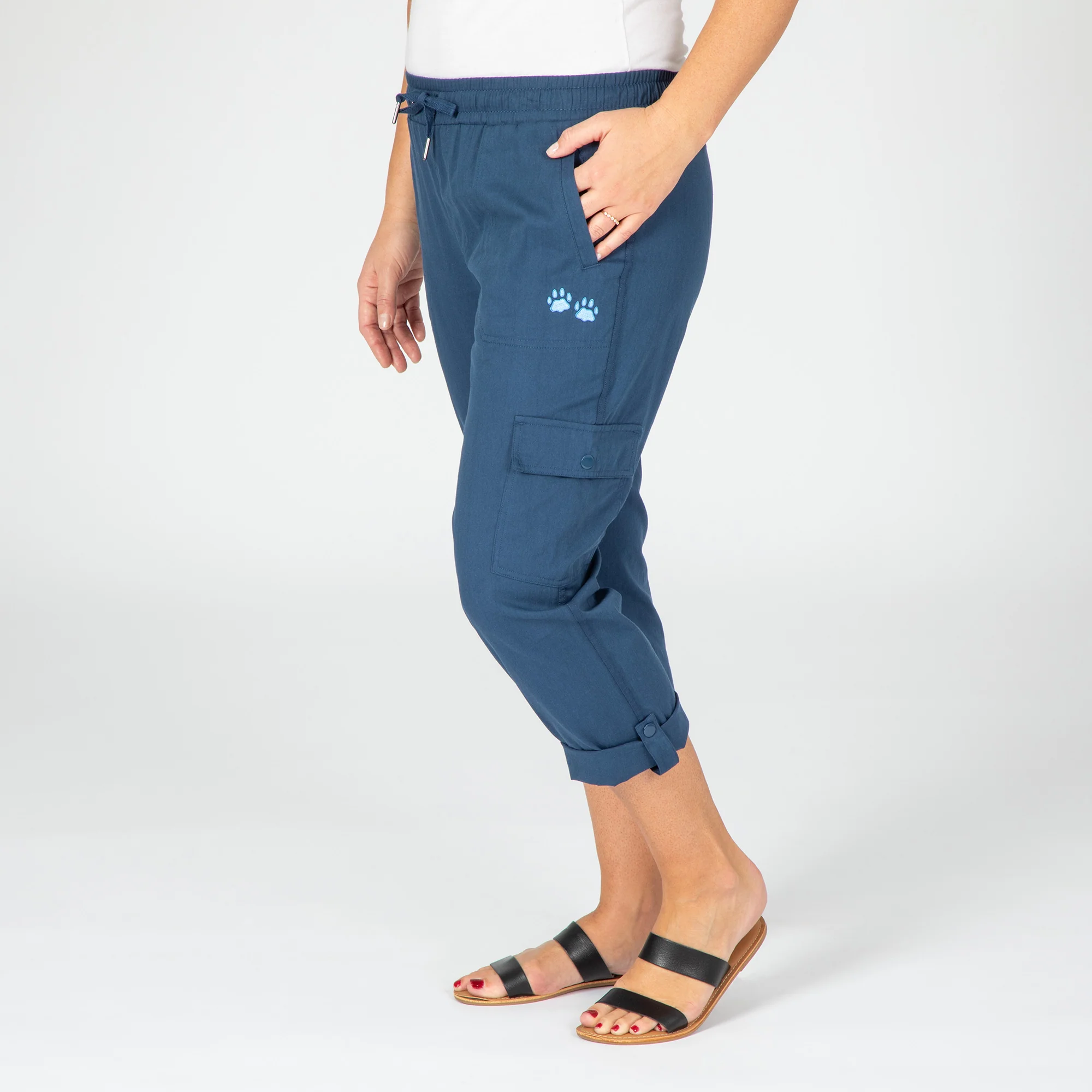 Paw Print Convertible Pants - Image 39