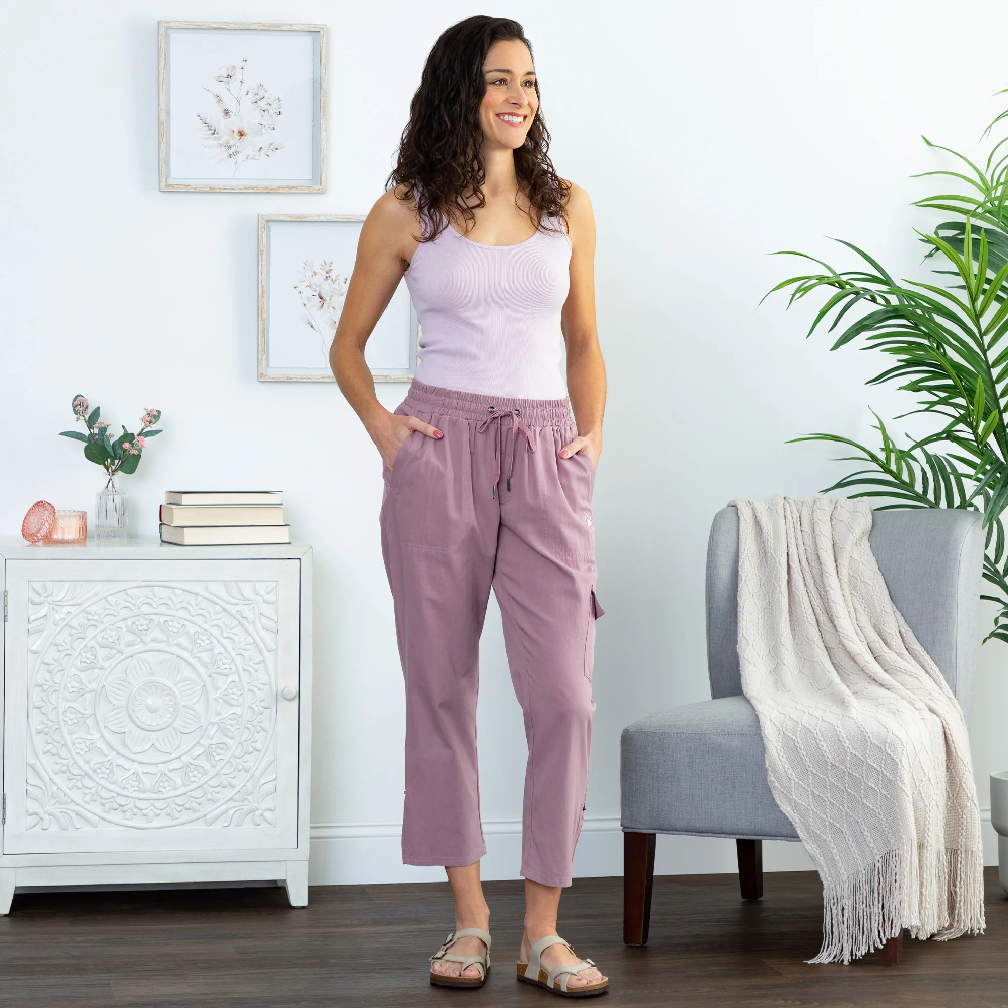 Paw Print Convertible Pants - Image 6