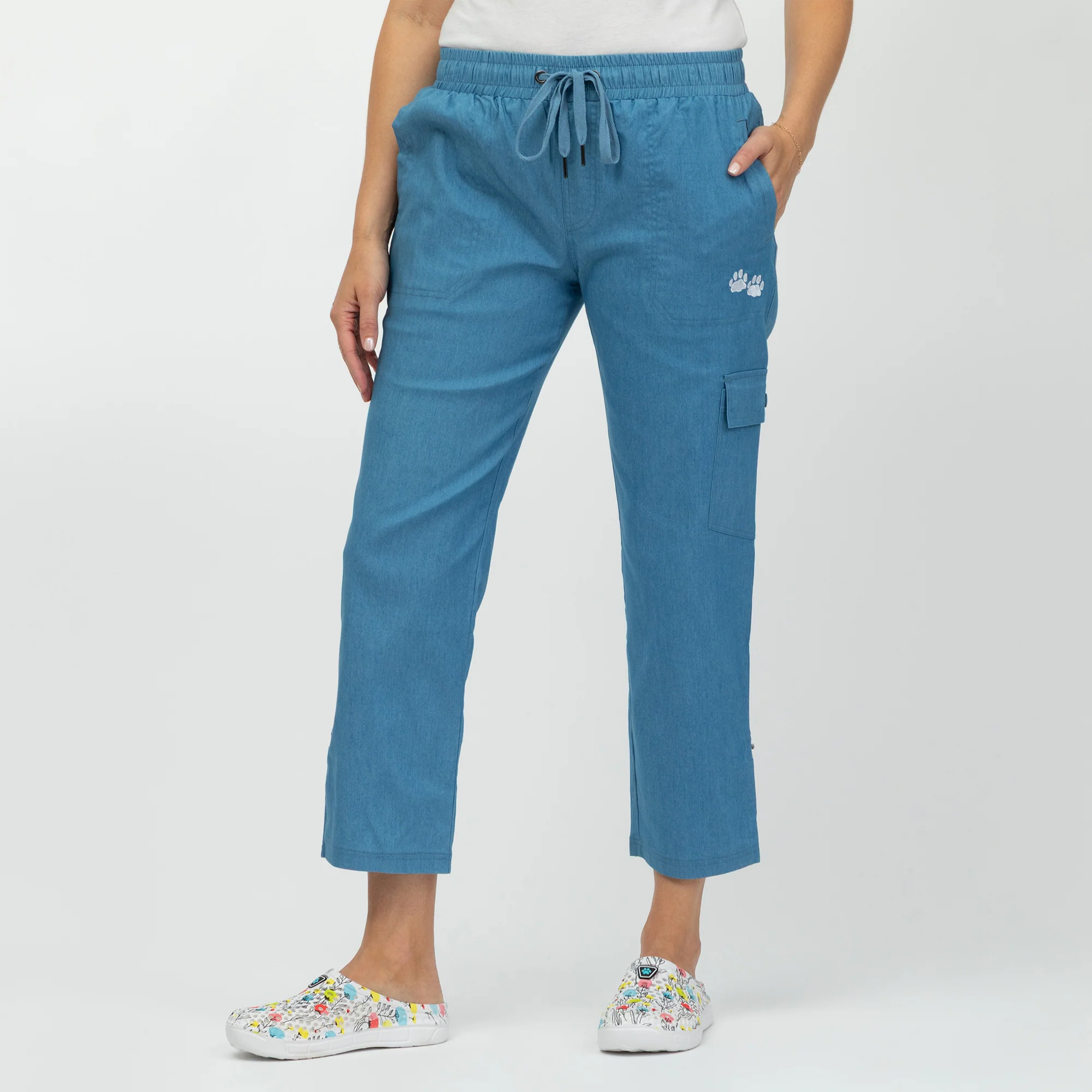 Paw Print Convertible Pants - Image 8