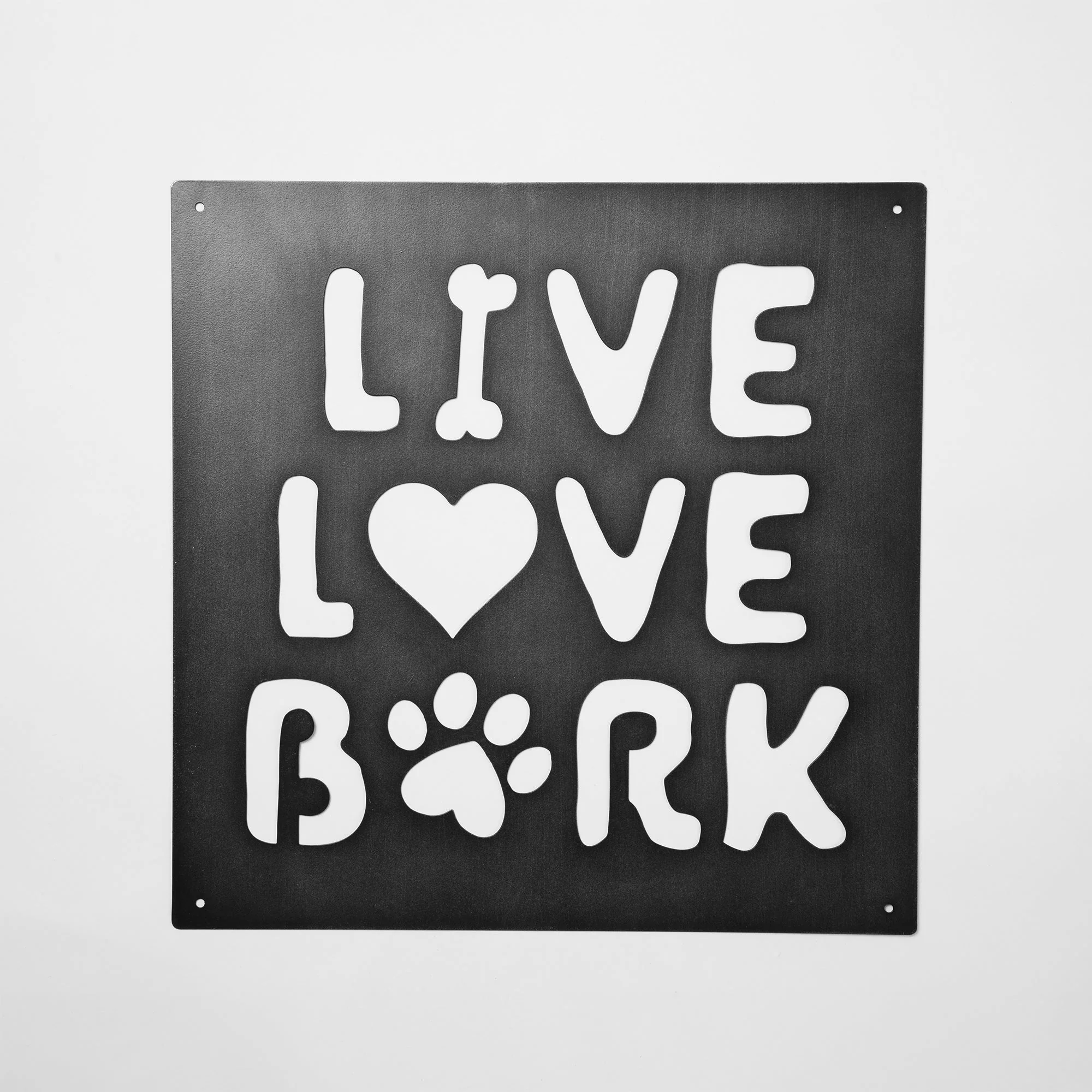Laser Cut Dog Lover Outdoor Wall Decor - Image 3