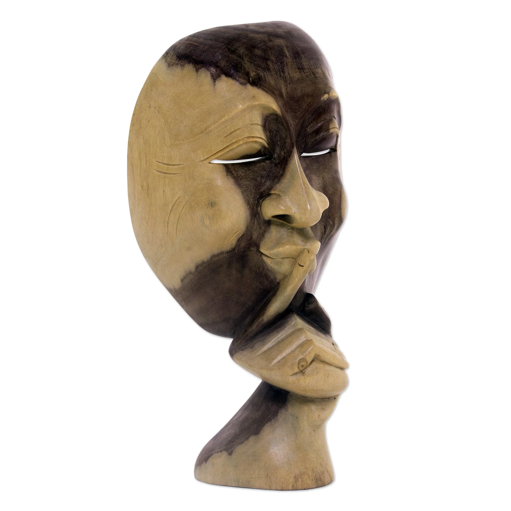 A Secret Shared Unique Wood Sculpture - Image 3