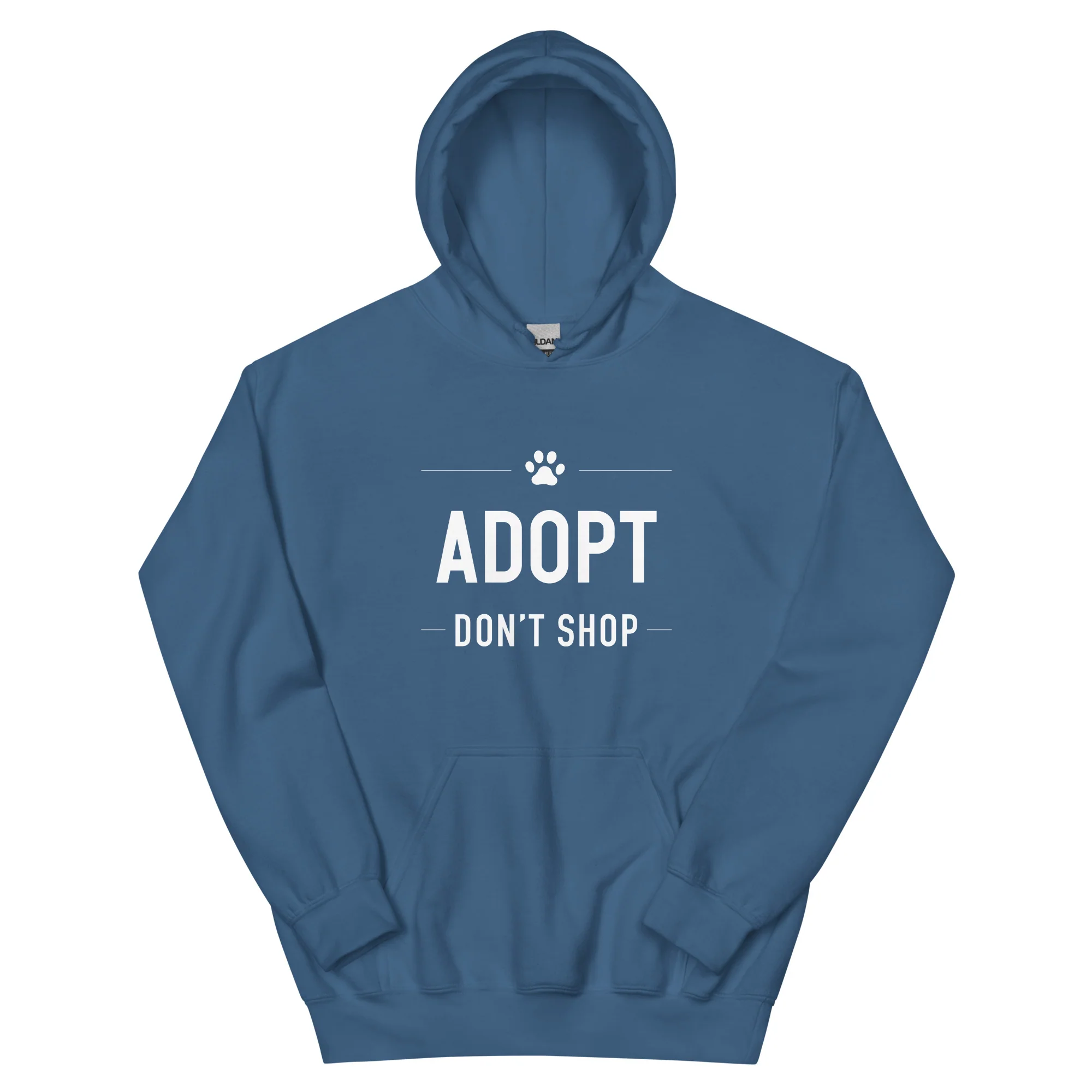 Adopt Don't Shop Paw Hoodie - Image 8