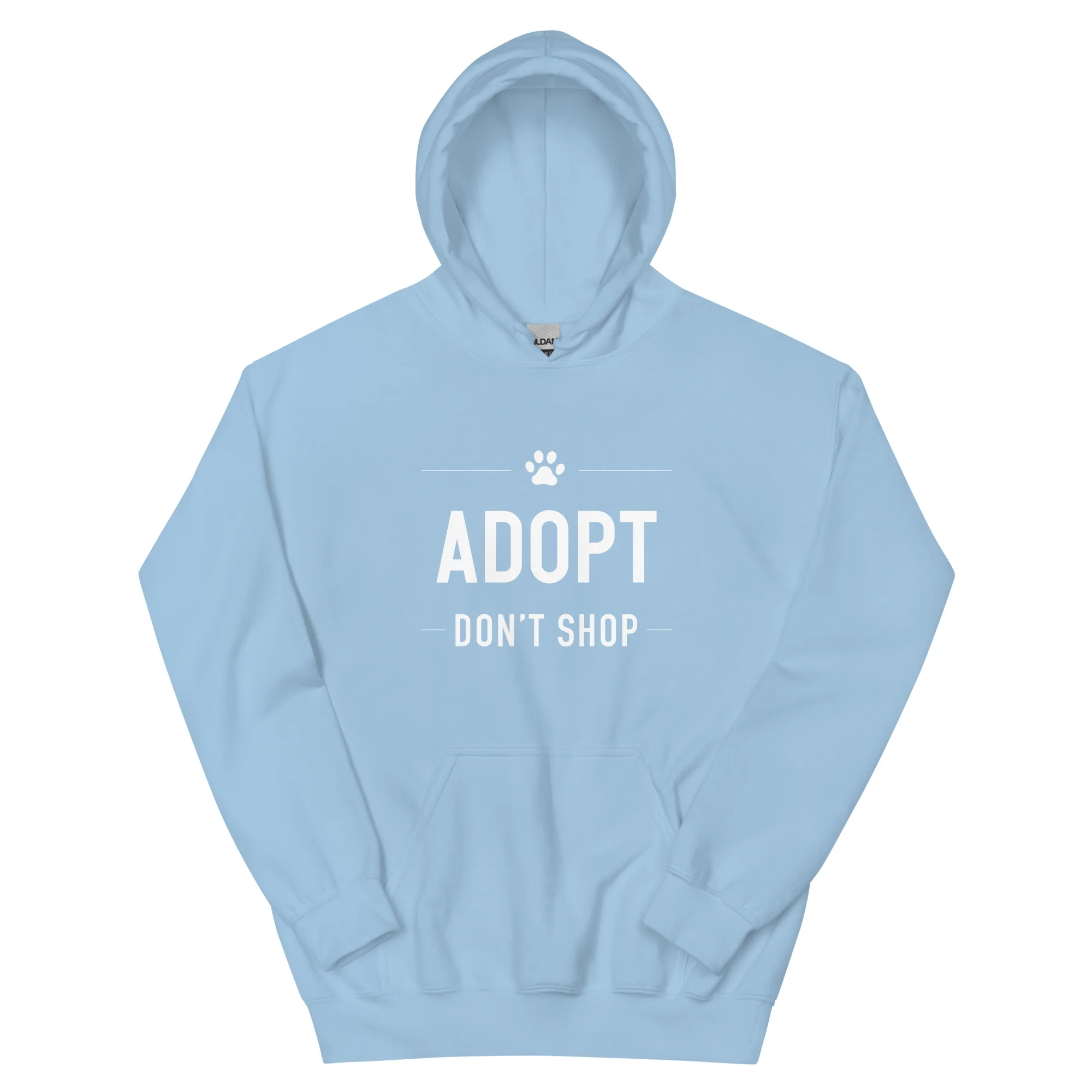 Adopt Don't Shop Paw Hoodie - Image 9