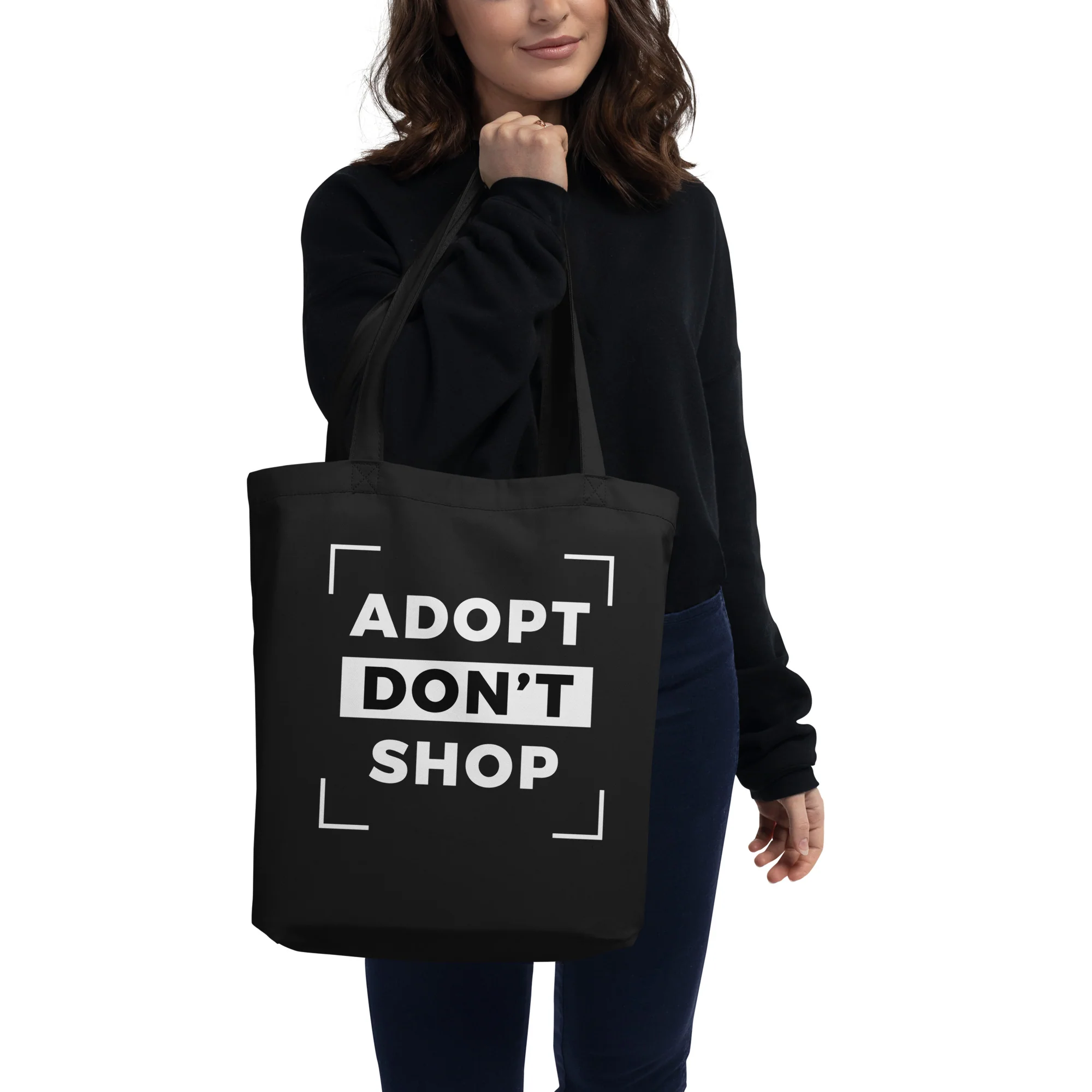 Adopt Don't Shop Snapshot Tote Bag - Image 2