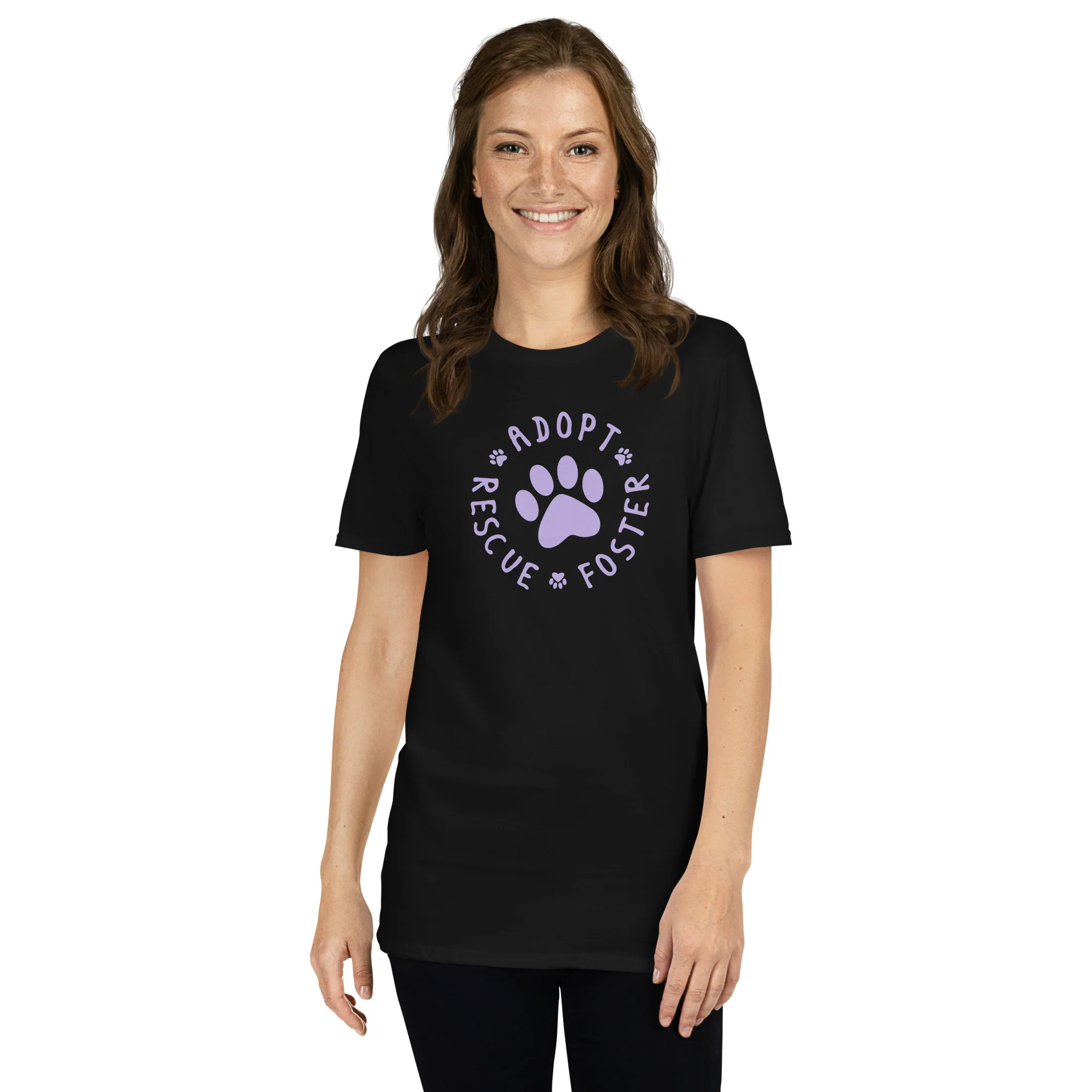 Adopt, Rescue, Foster T-Shirt - Image 2