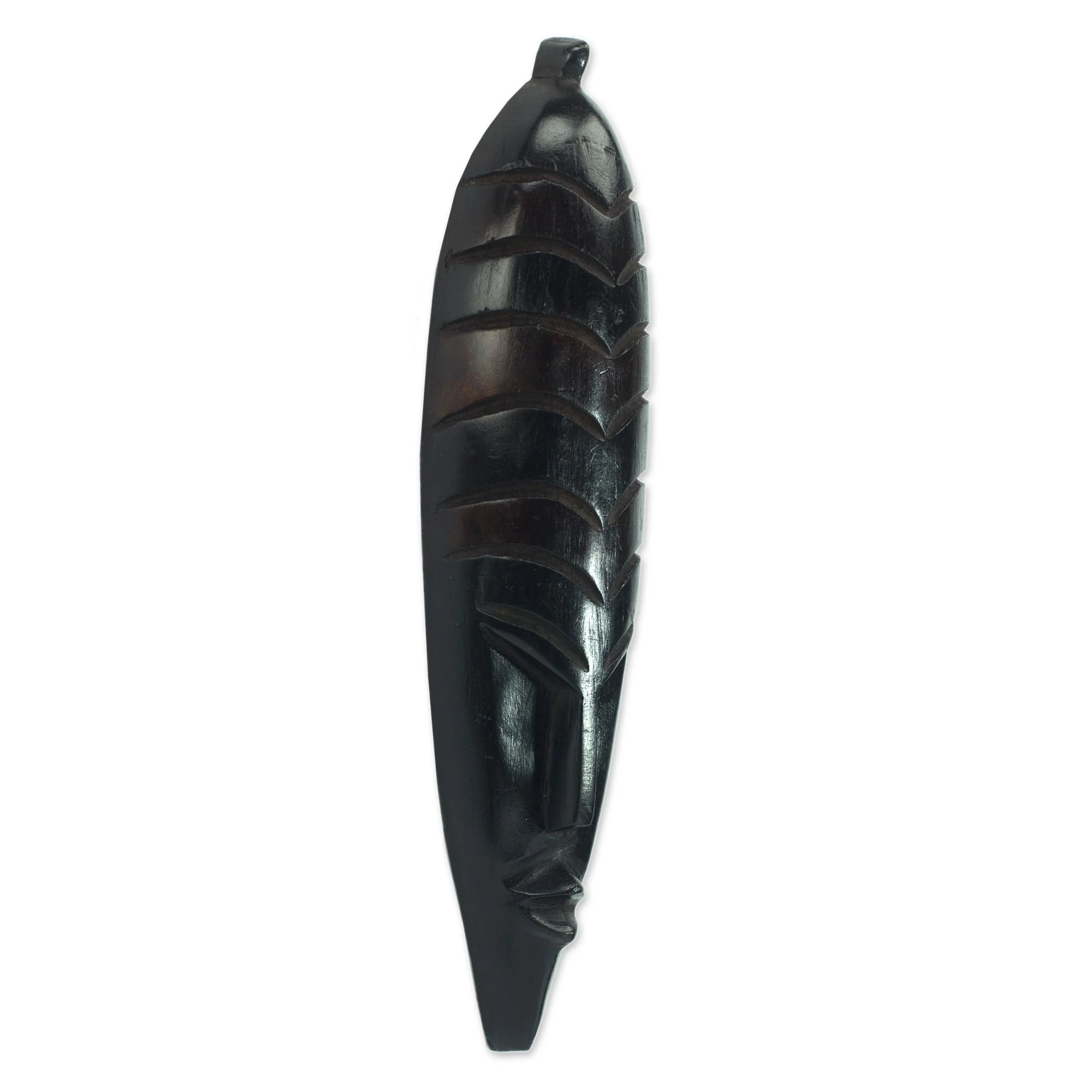 Akua Donkor Woman Wood and Aluminum Multicolored Wood Sculpture from Ghana - Image 3