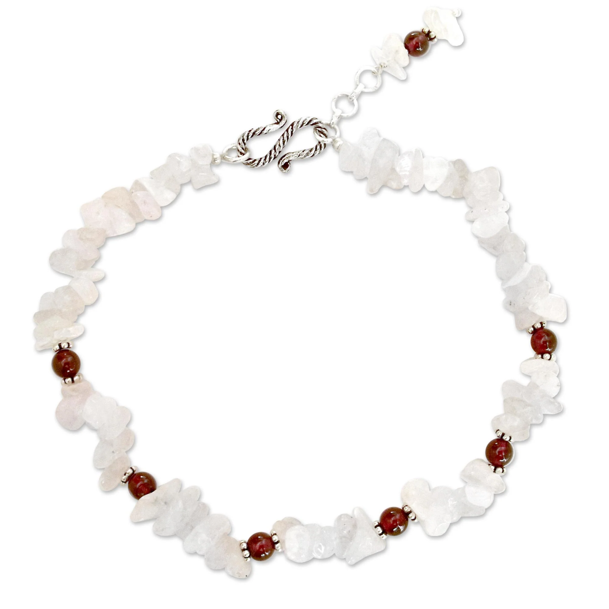 All About Love Beaded Rose Quartz Bracelet - Image 2
