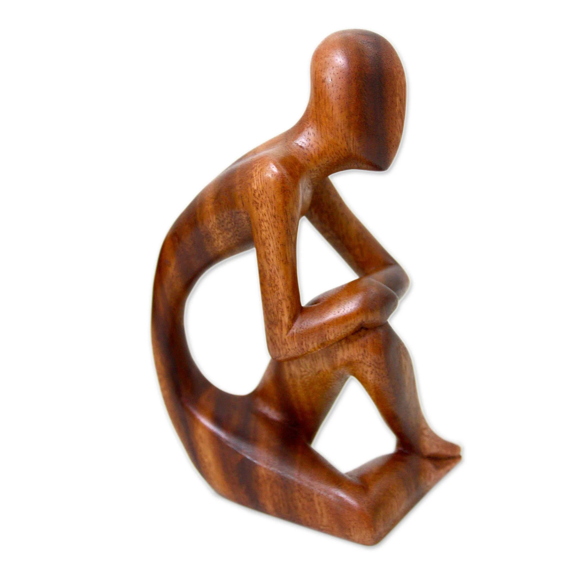 Alone Wood sculpture - Image 2