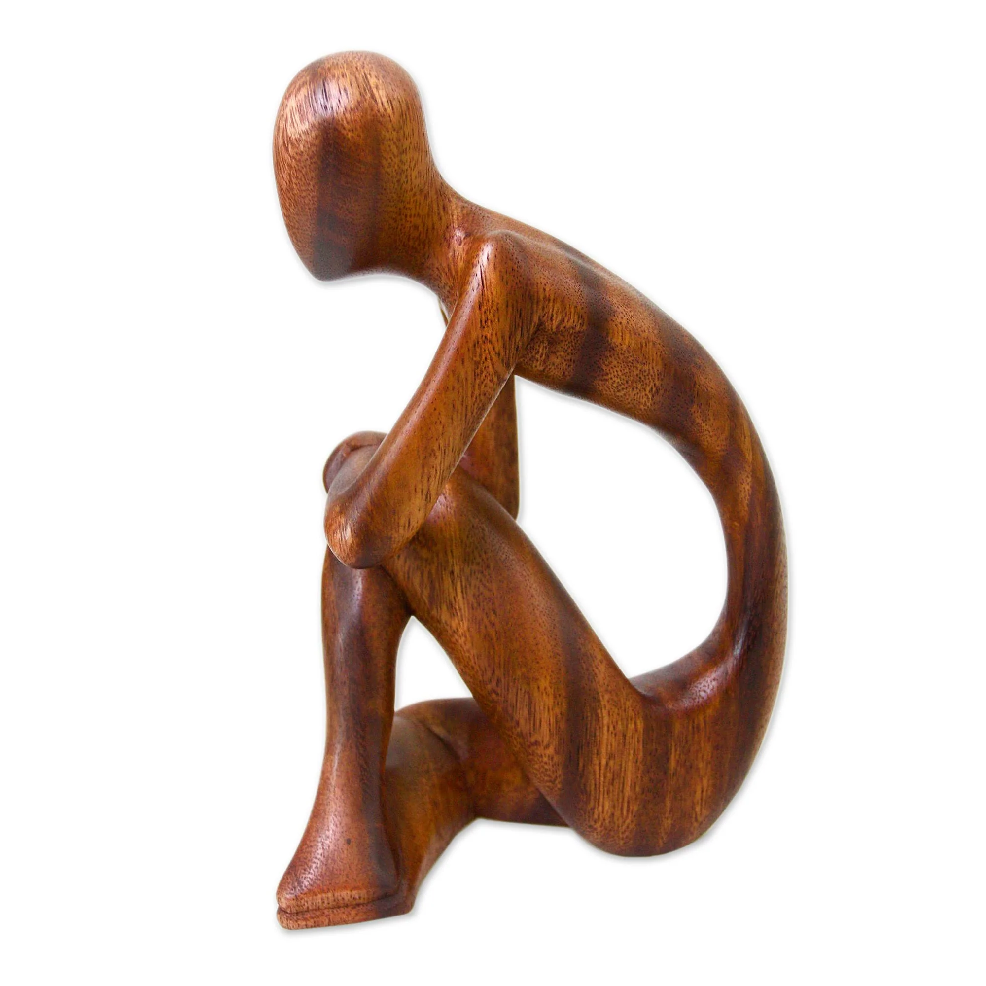 Alone Wood sculpture - Image 3