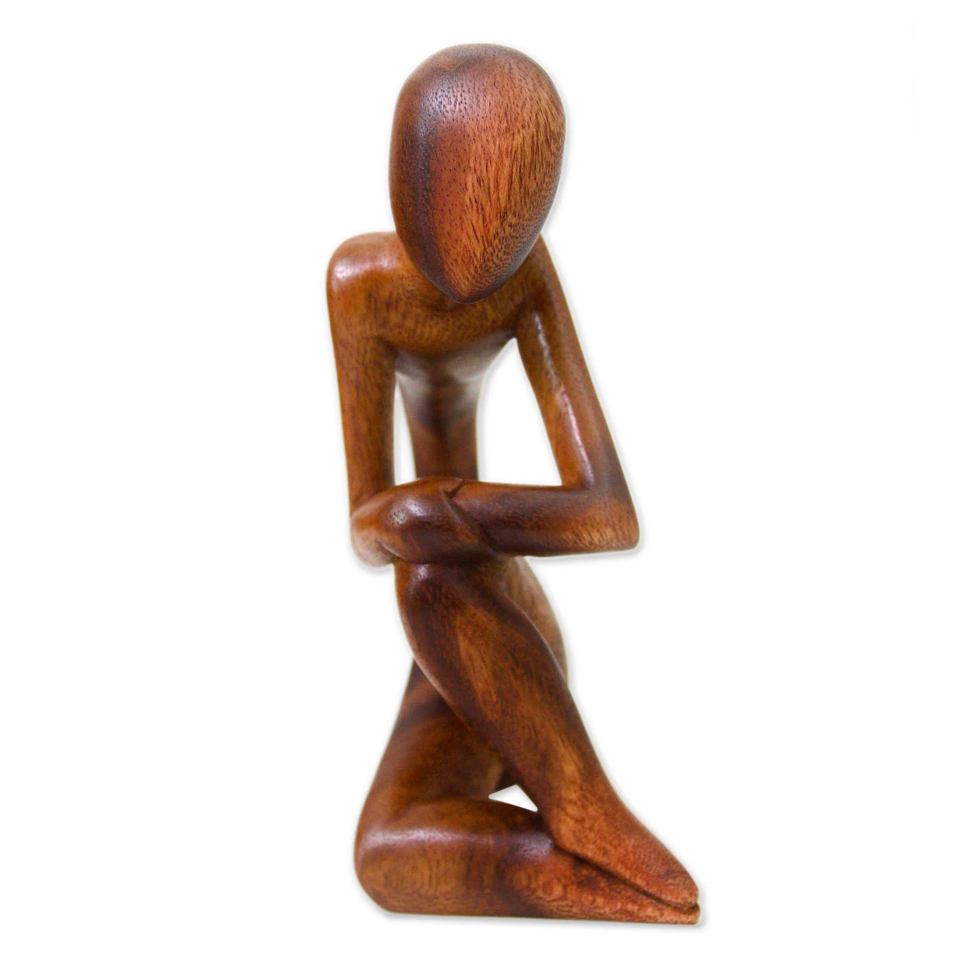 Alone Wood sculpture - Image 4