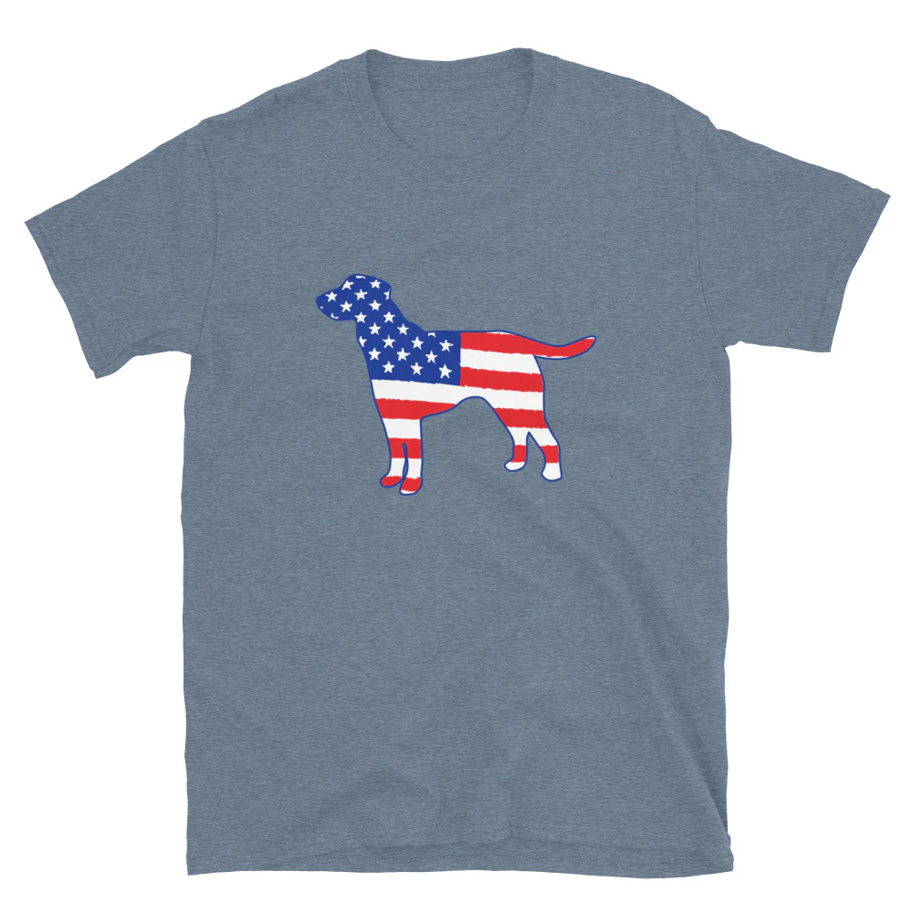 American Flag Dog T-Shirt - Image 12