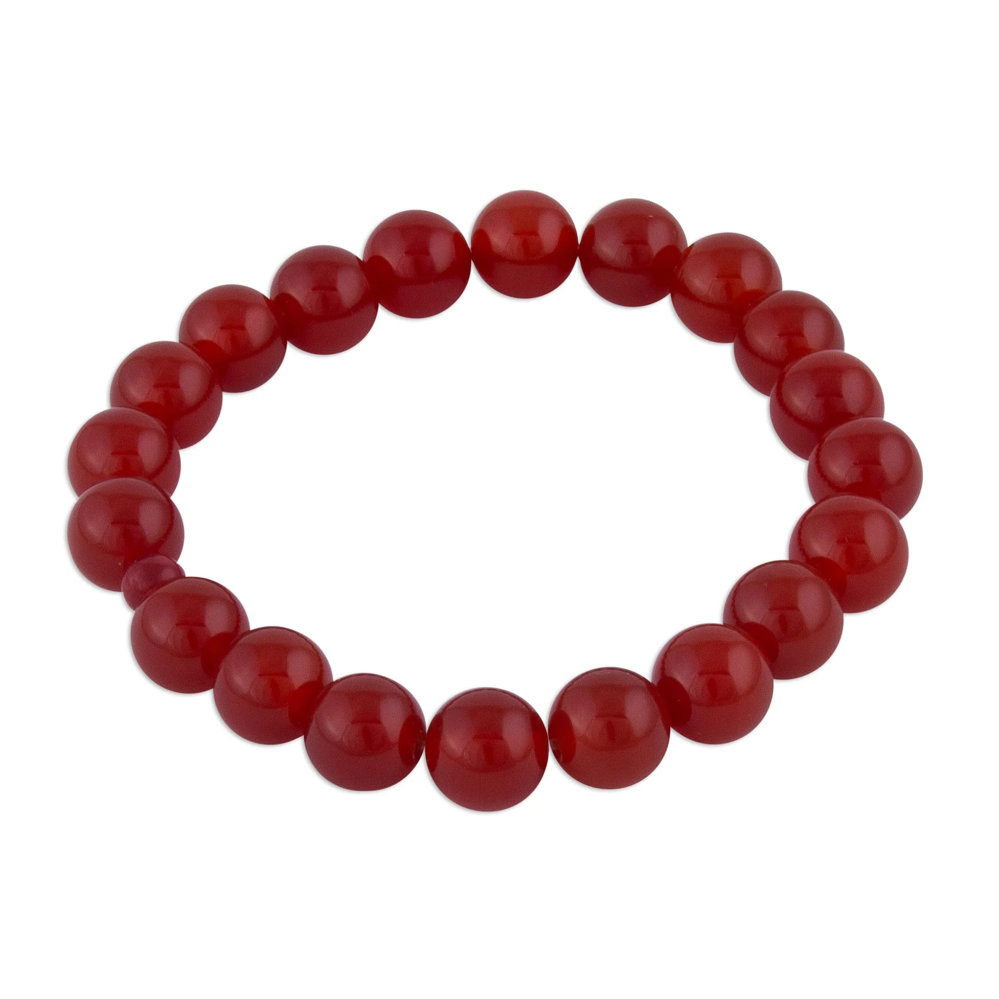 Andean Passion Carnelian Beaded Bracelet - Image 2