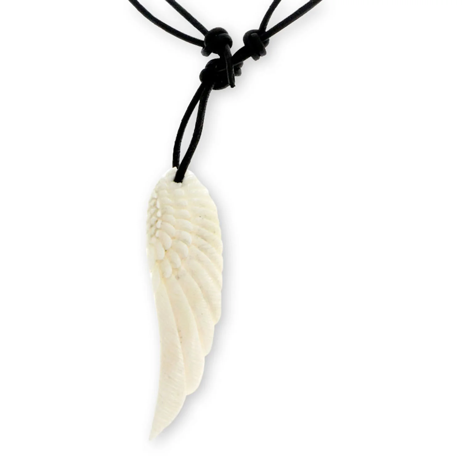 Angel Wing Men's Pendant Necklace - Image 2